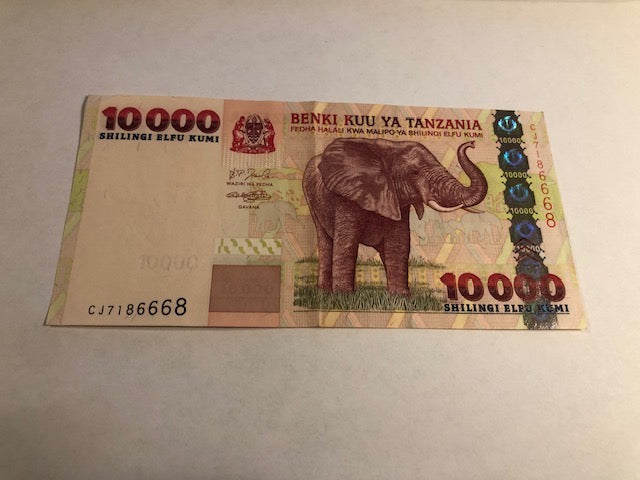 10000 Shilingi Tanzania