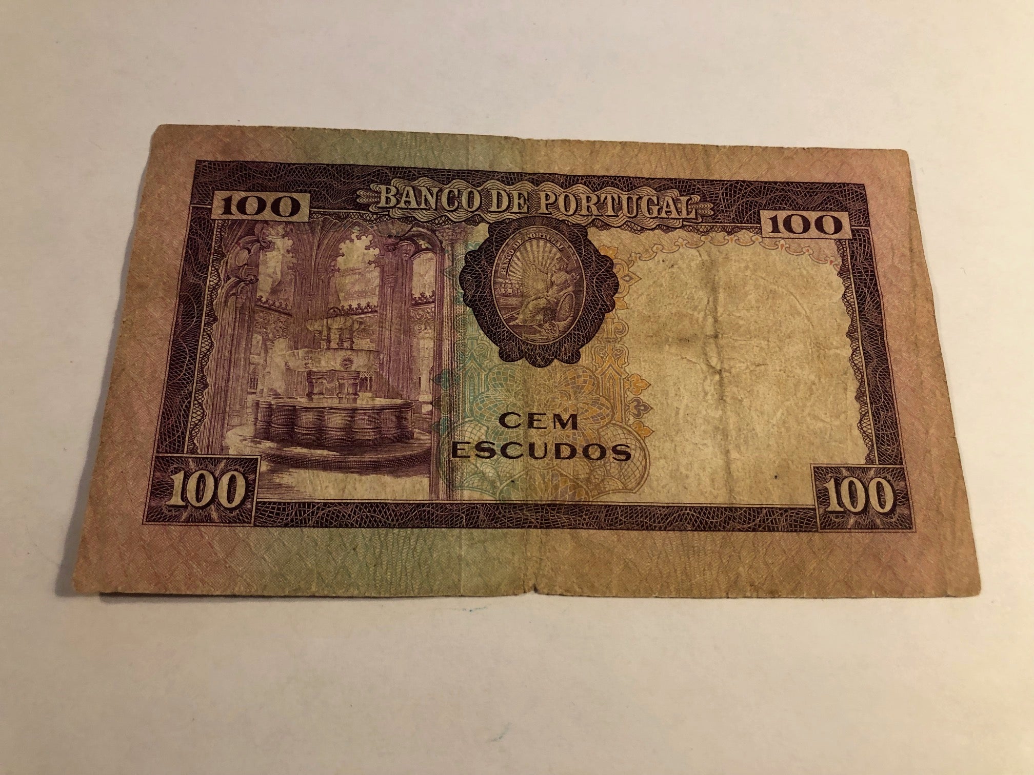 100 escudos 1961 Portugal