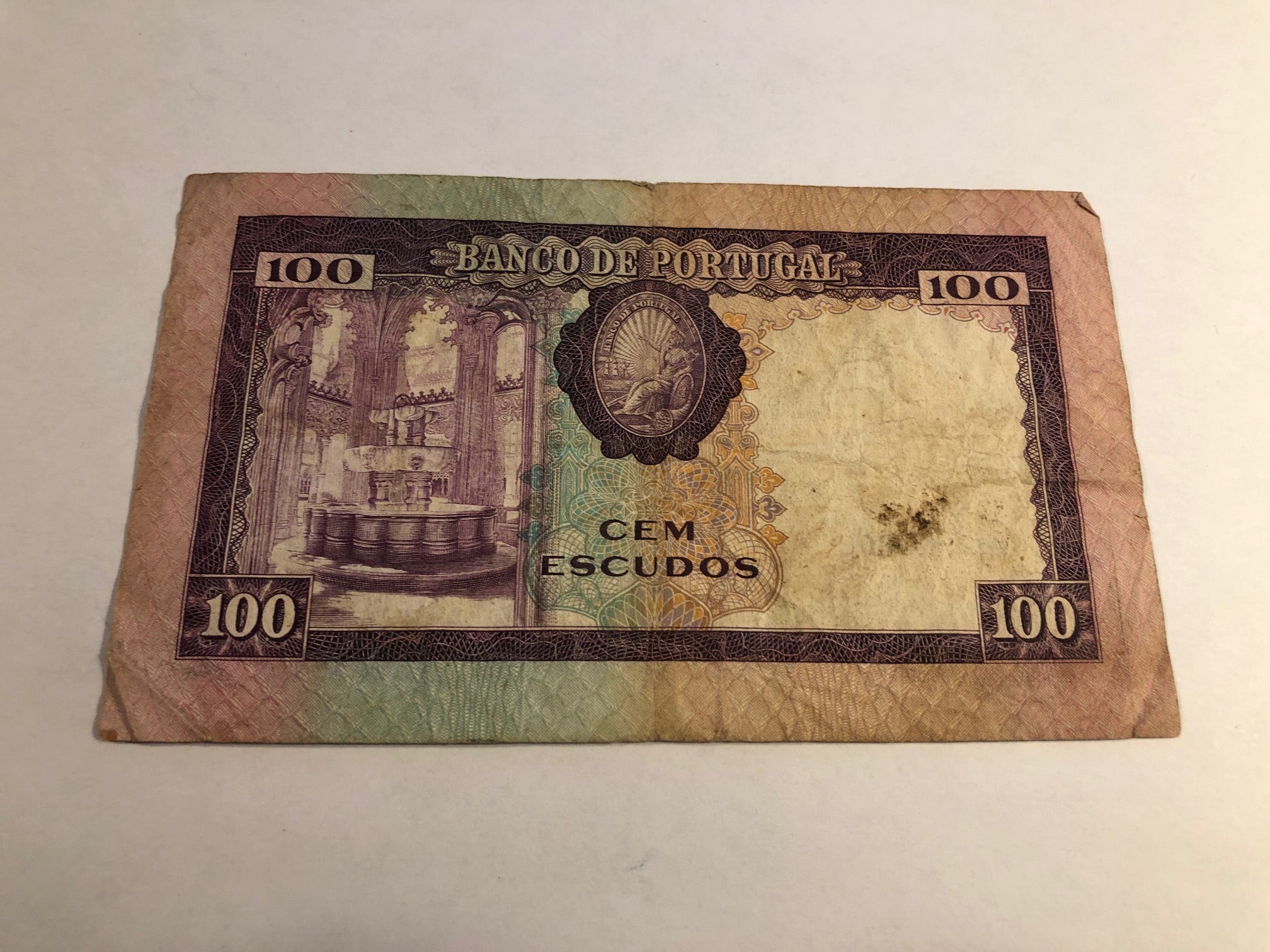 100 escudos 1961 Portugal