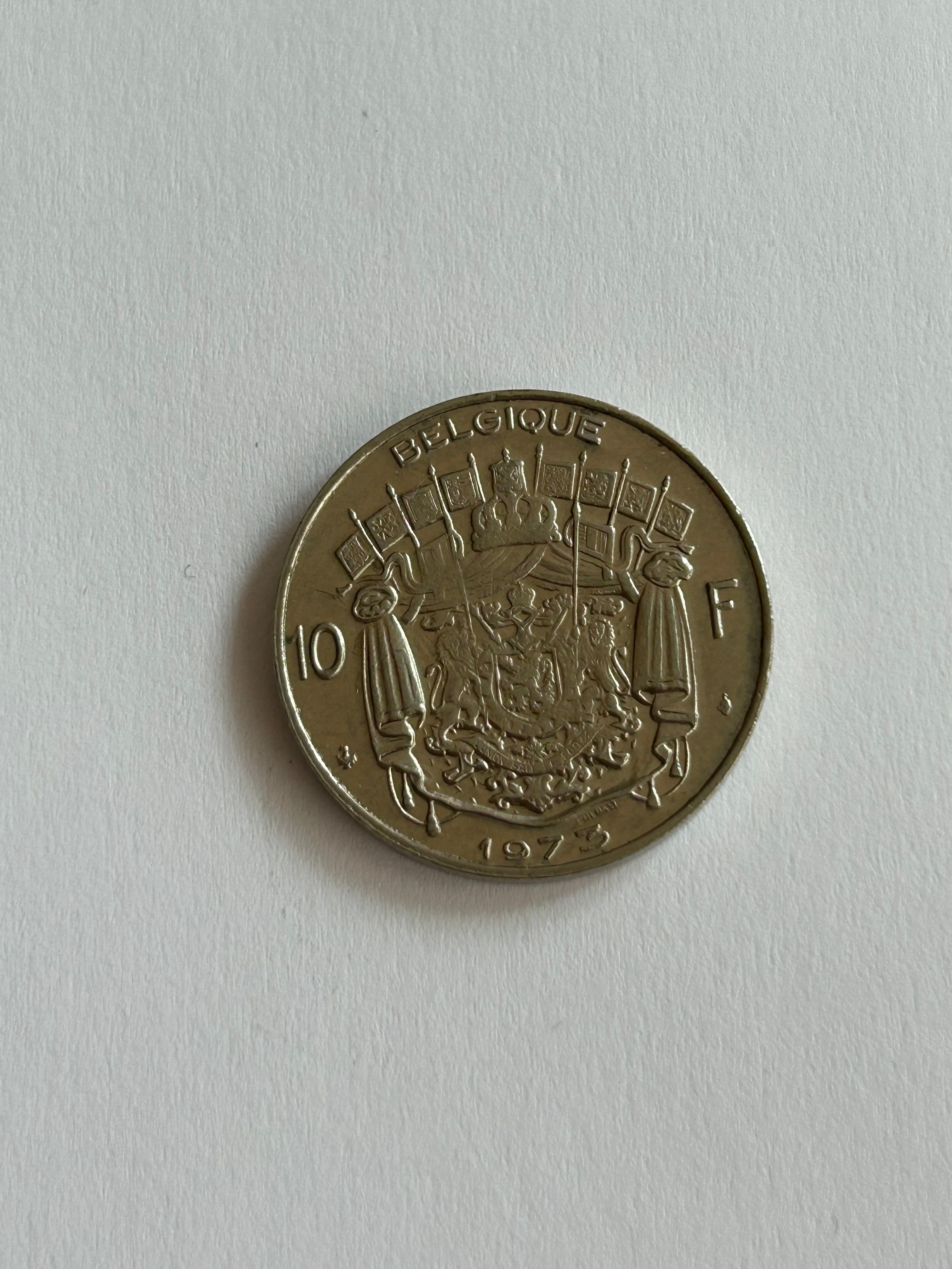 10 Francs Belgium 1973