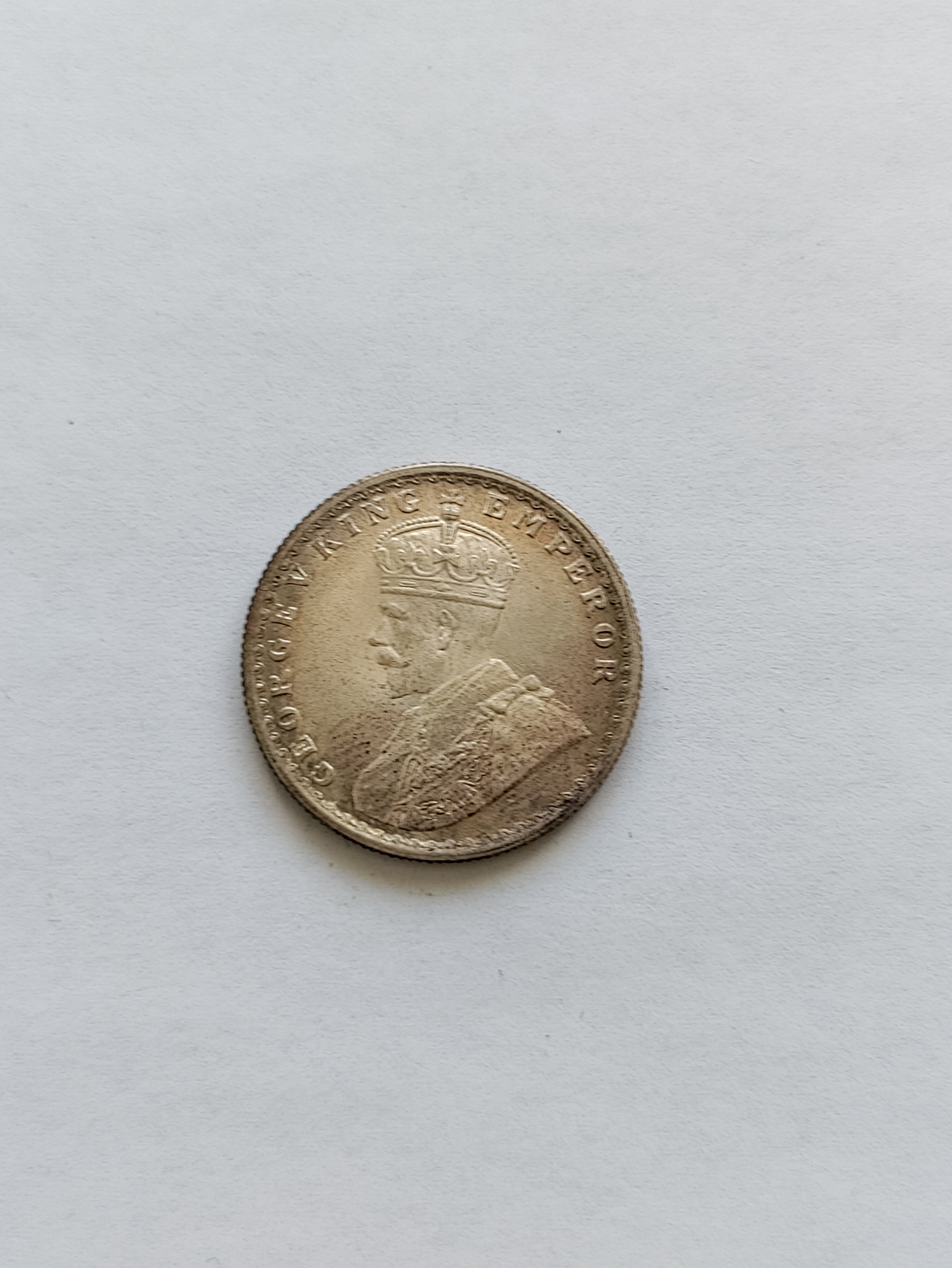 Half Rupee 1936 India