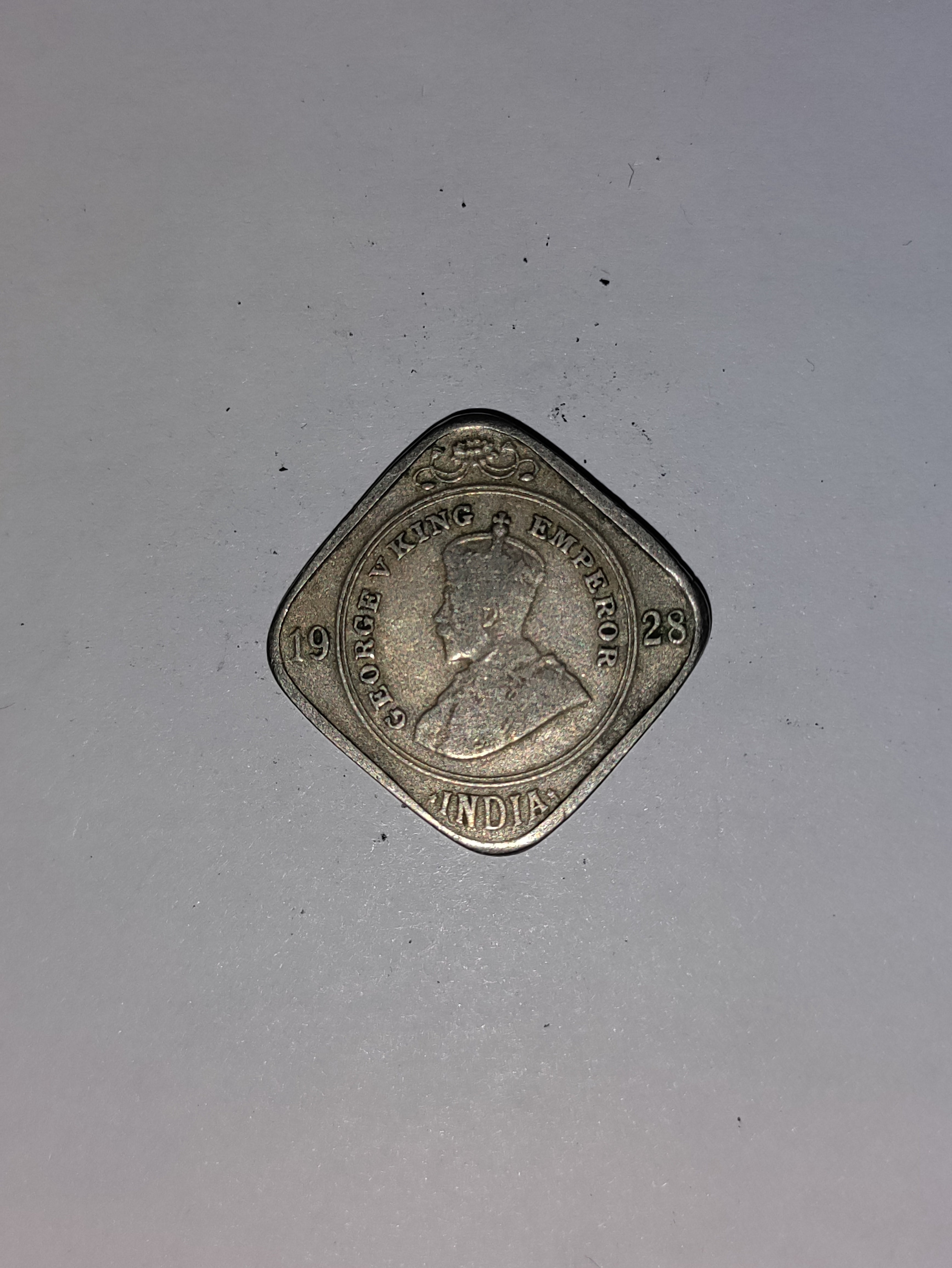 Two Annas India 1928
