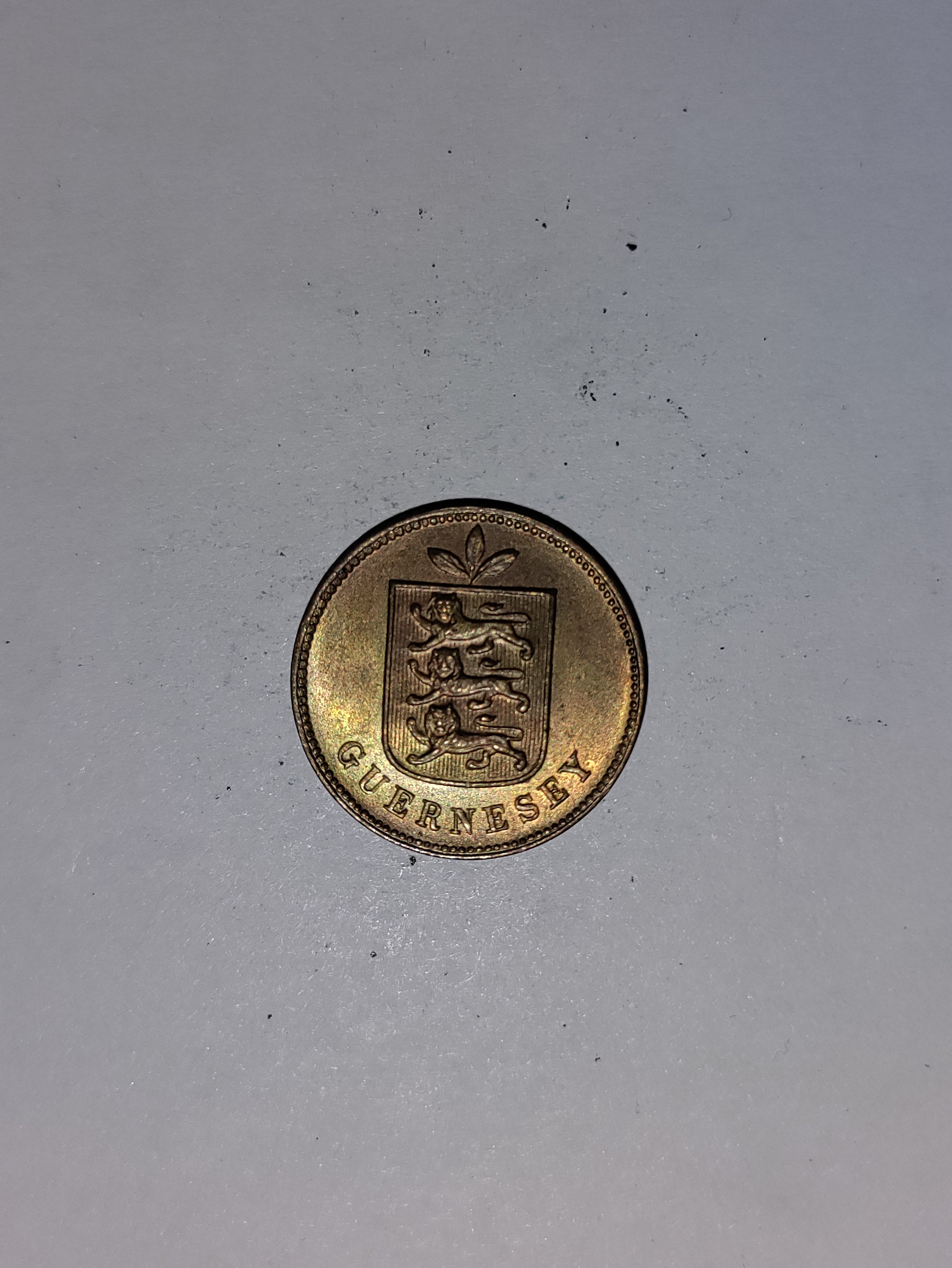 1 Double 1899 Guernsey