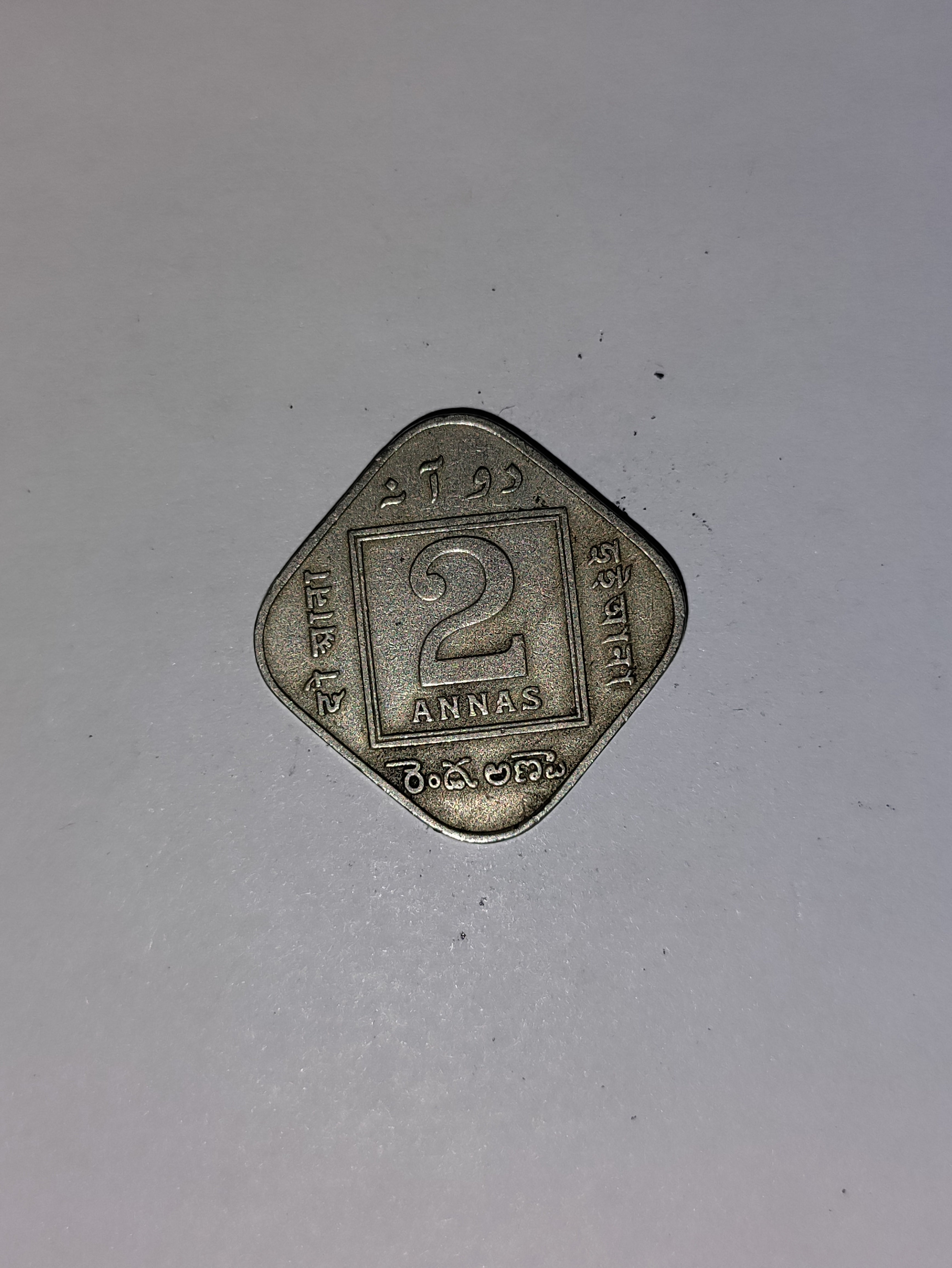 Two Annas India 1927
