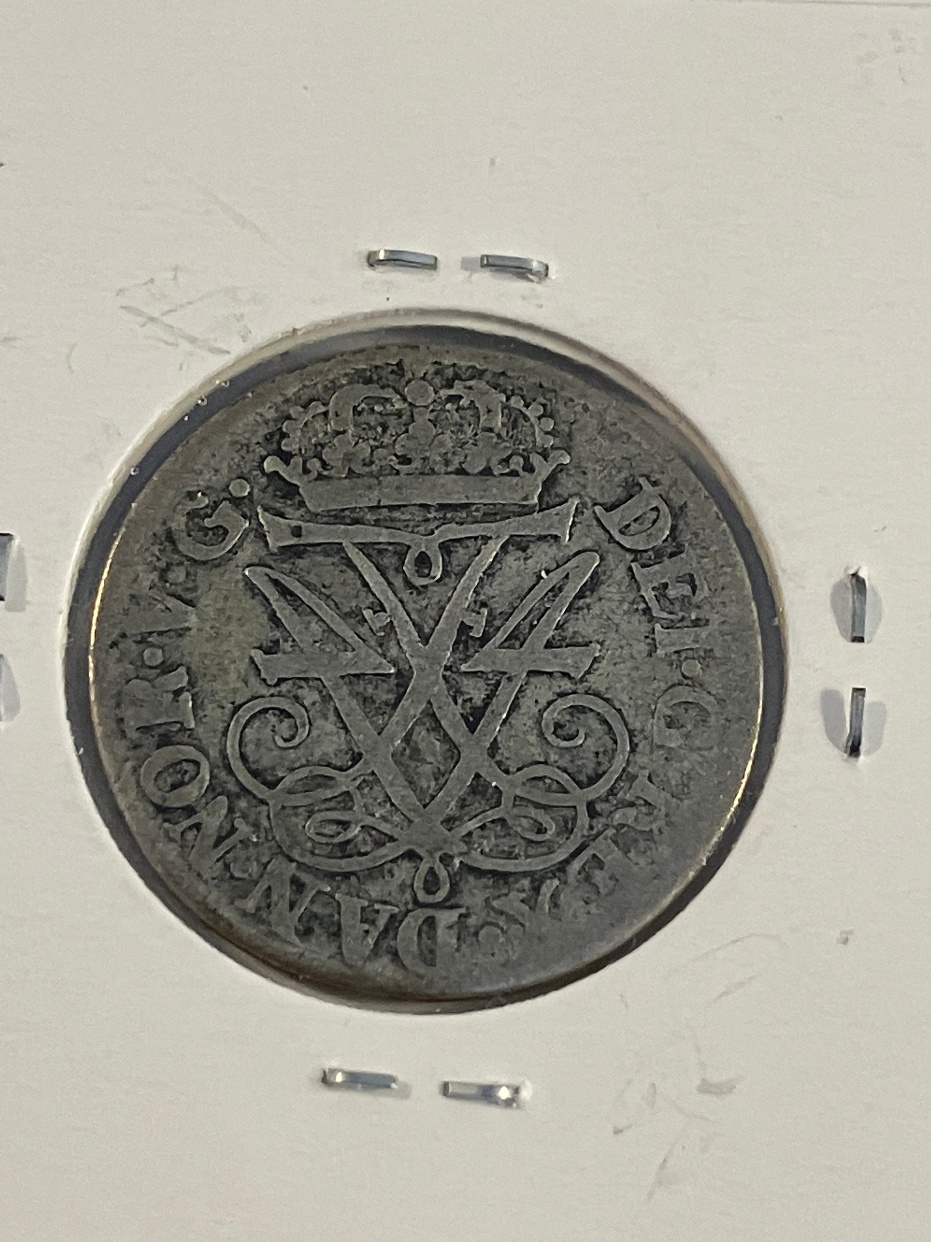 12 skilling 1710 Denmark