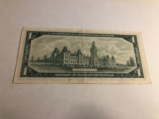 1 Dollar Canda 1967