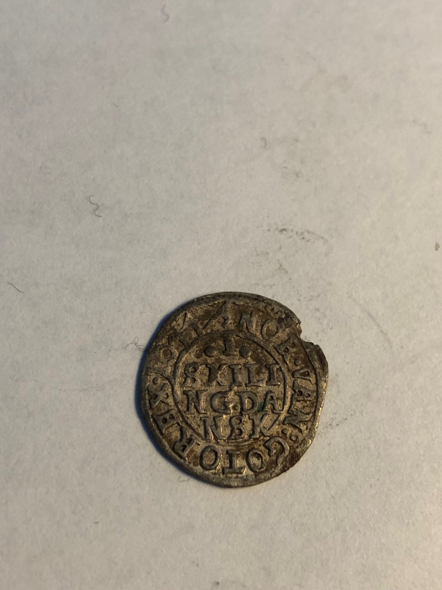 1 Skilling 1644 Denmark