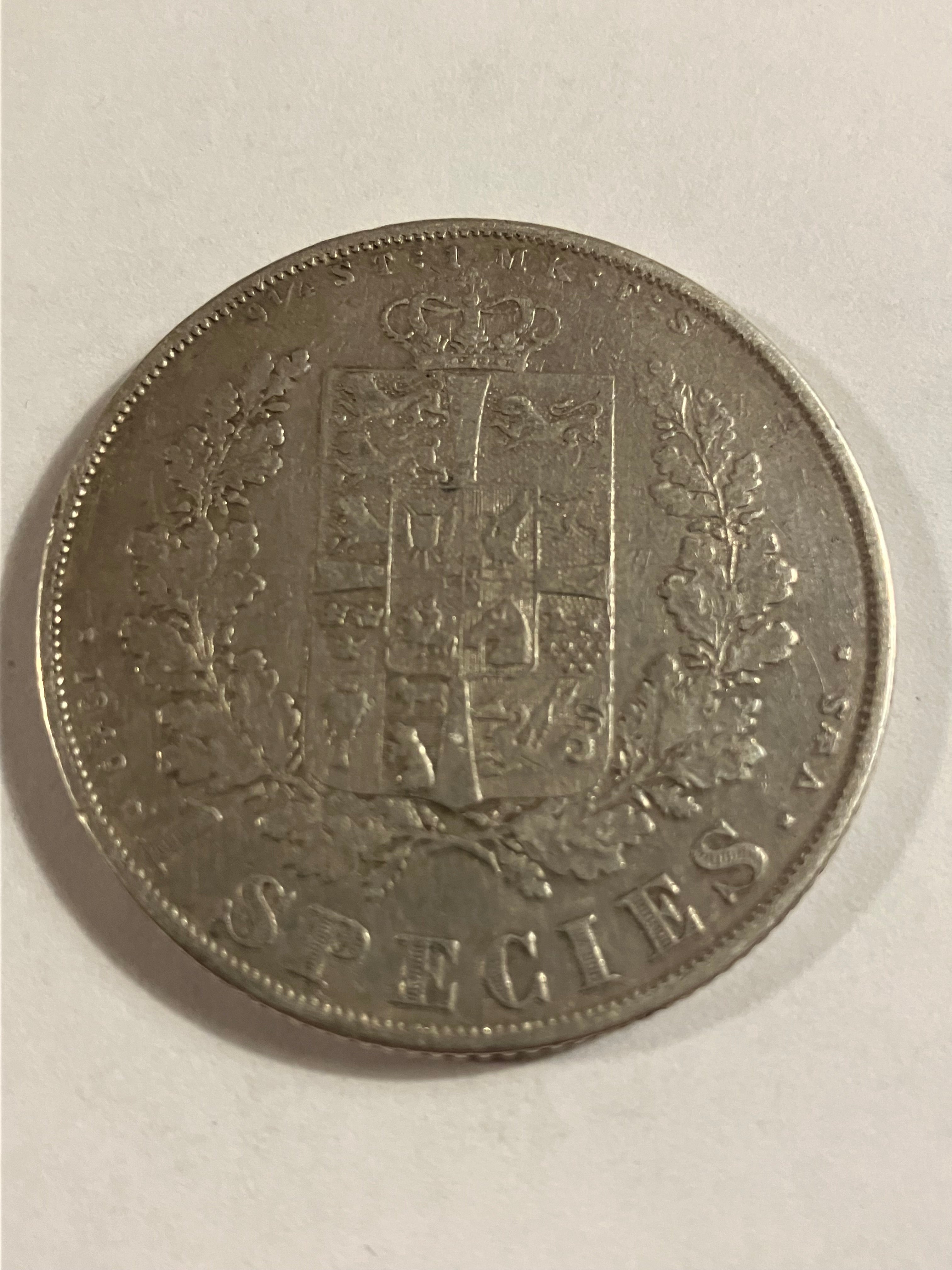 1 Species 1849 Denmark