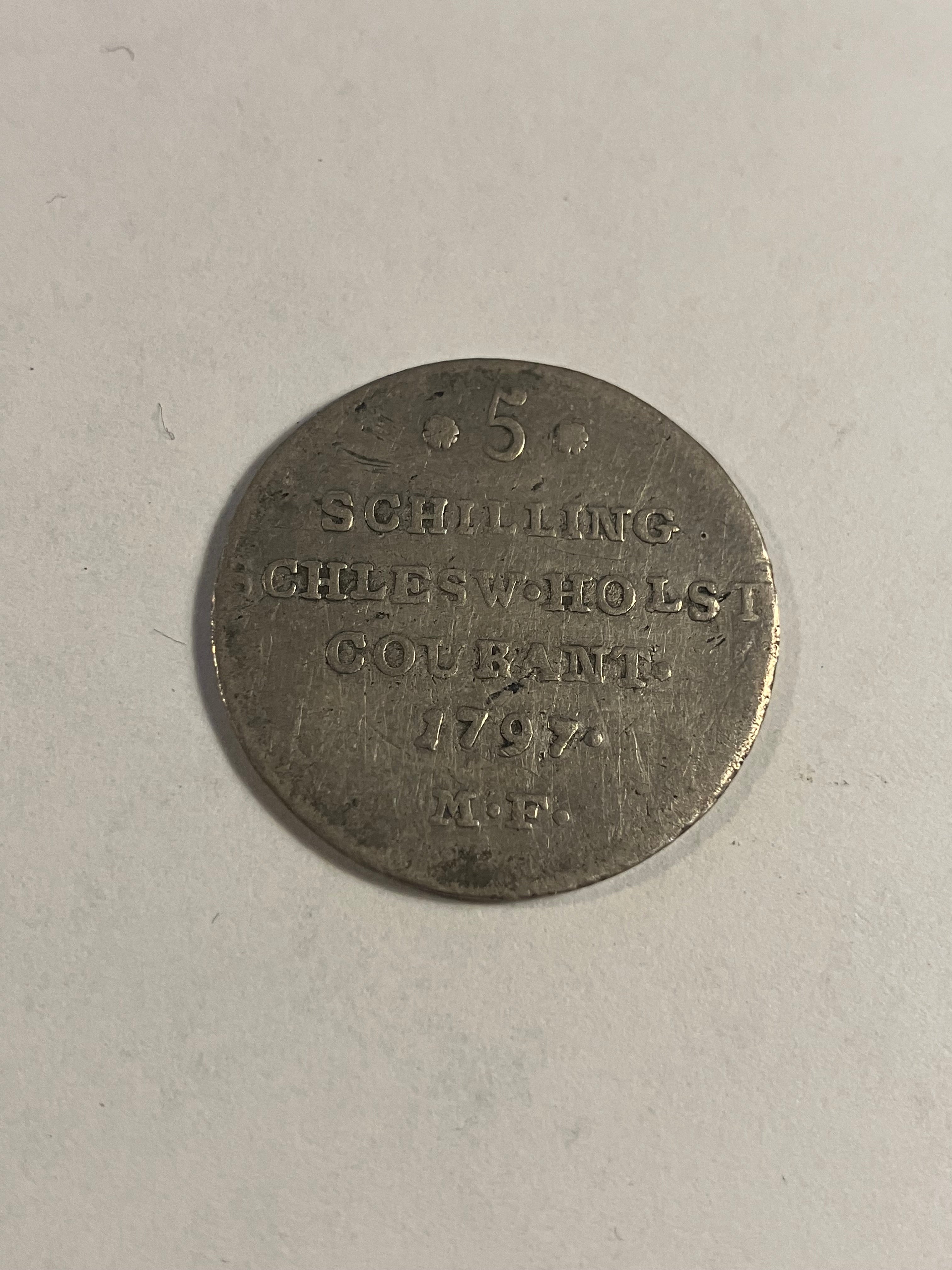 1/12 Speciestaler / 5 Schilling 1797 Schleswig-Holstein