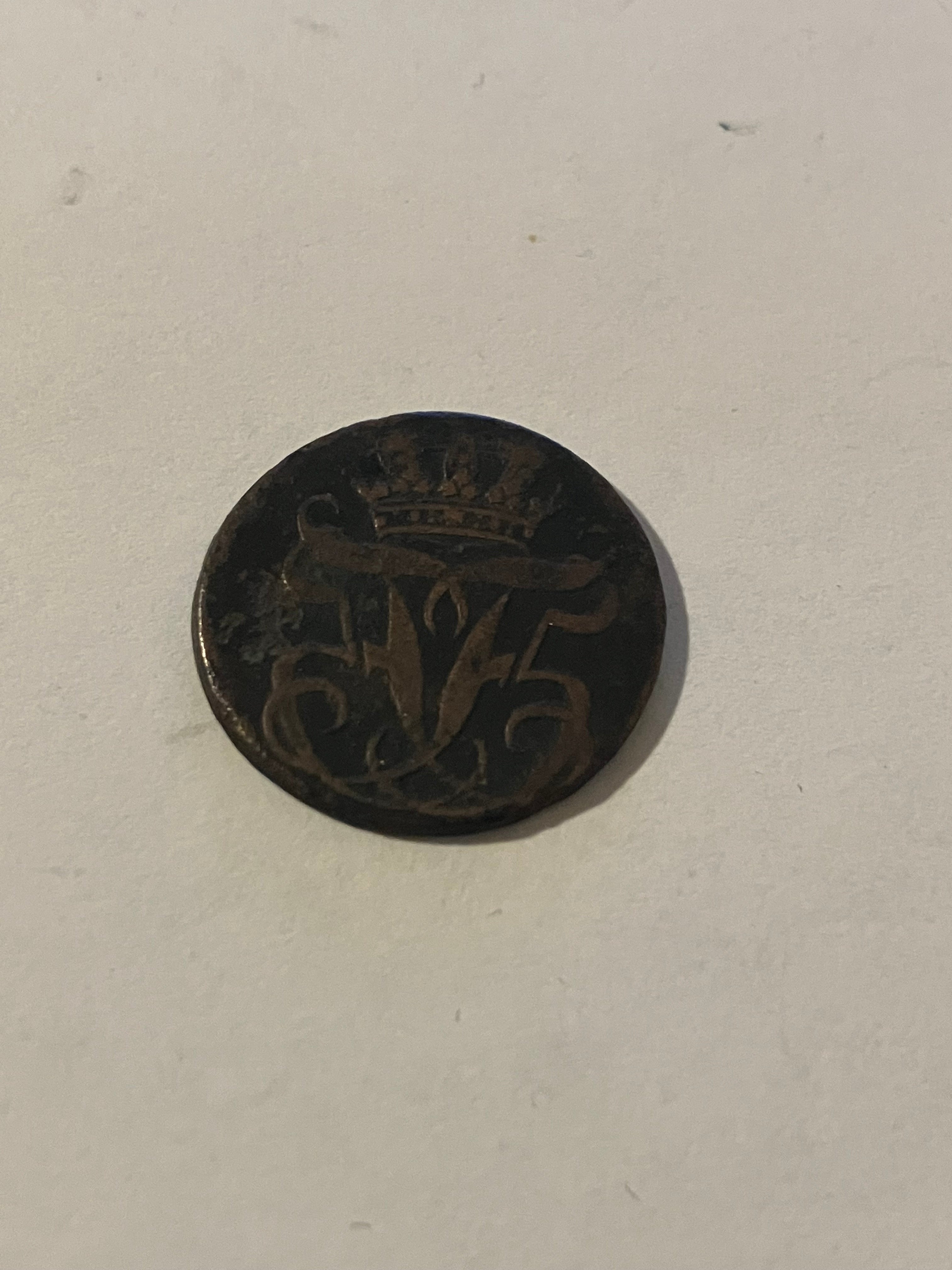 1/2 Skilling 1755 Denmark