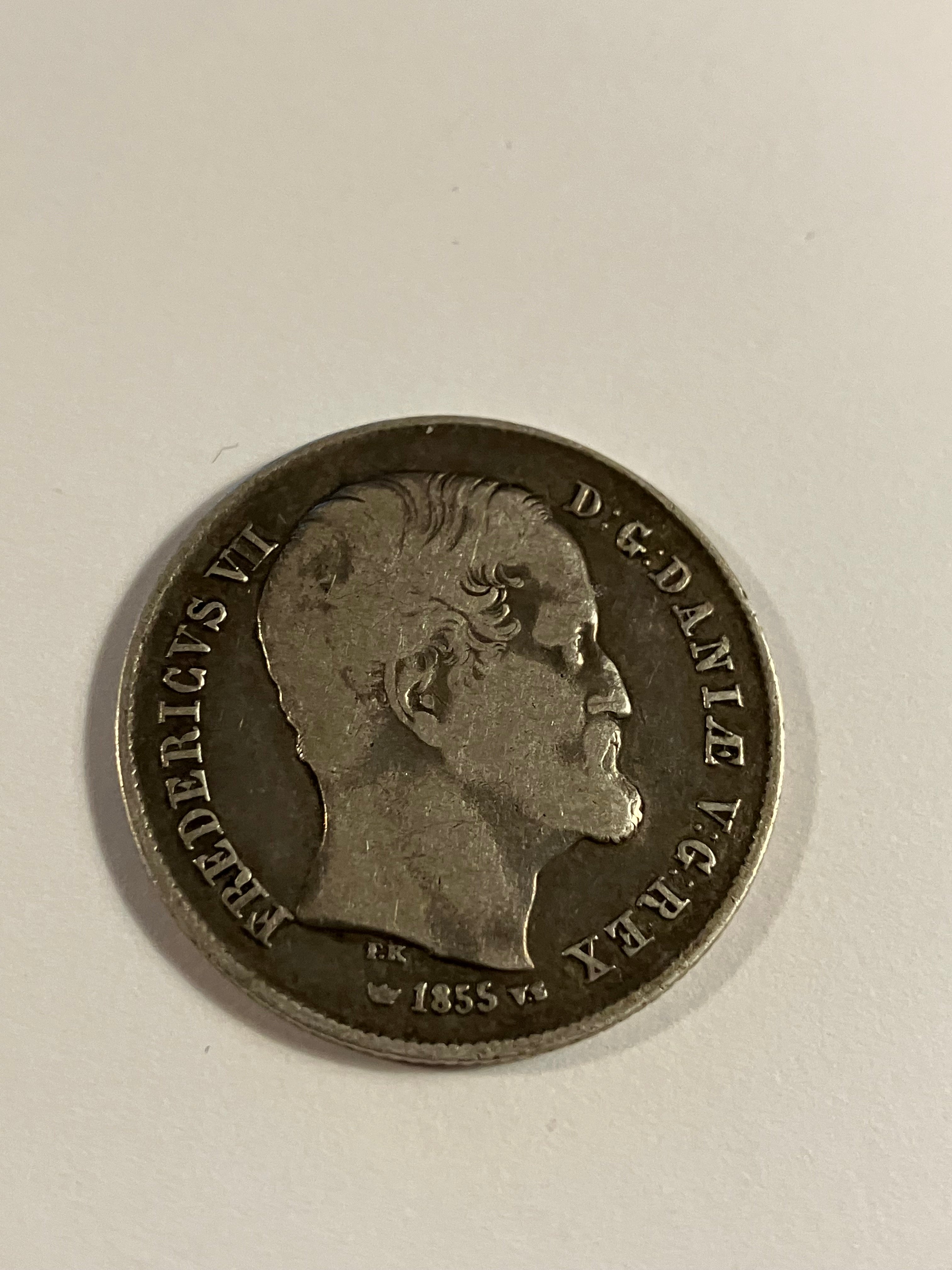 1/2 rigsdaler 1855 VS
