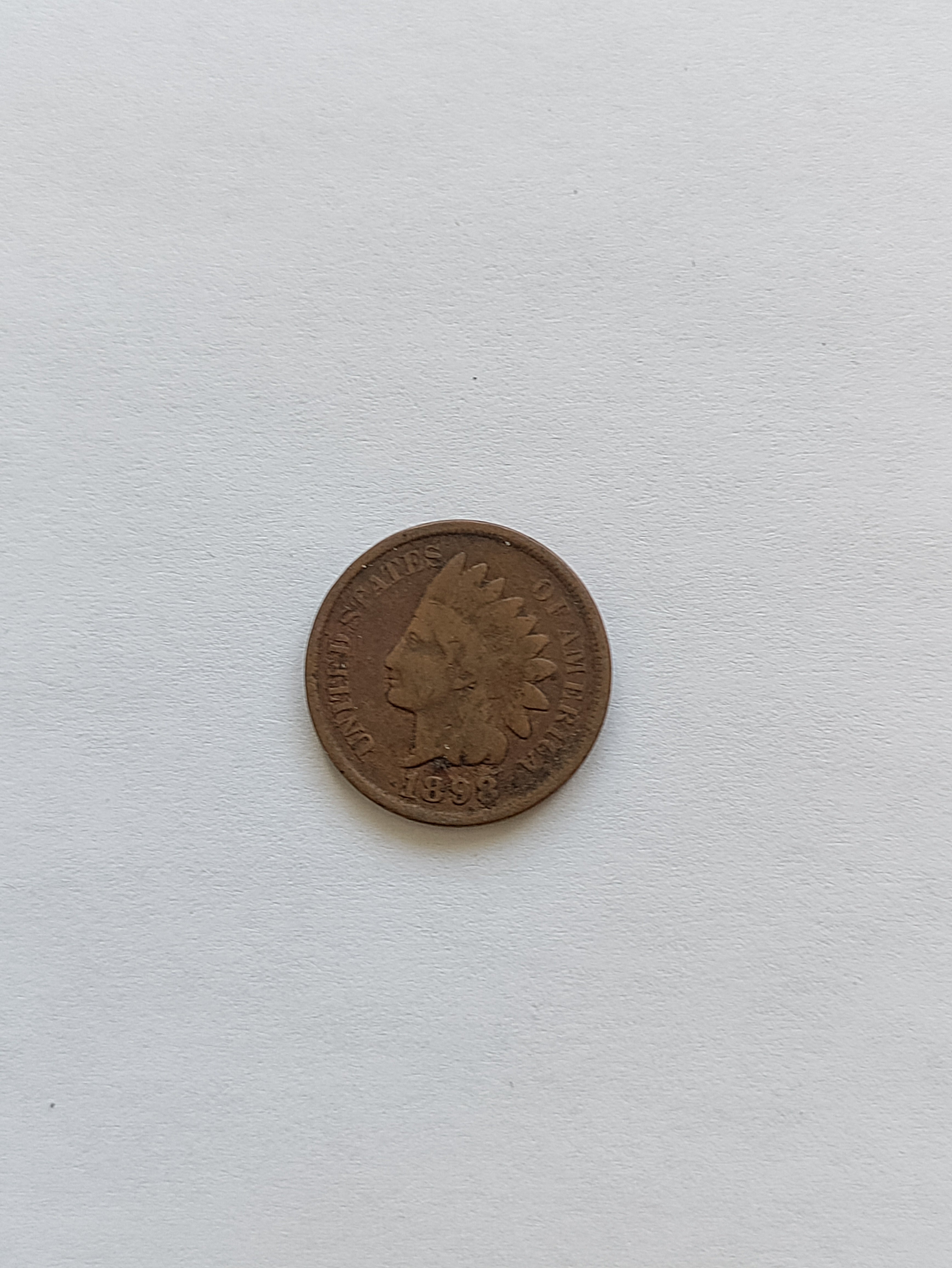 One Cent USA 1898