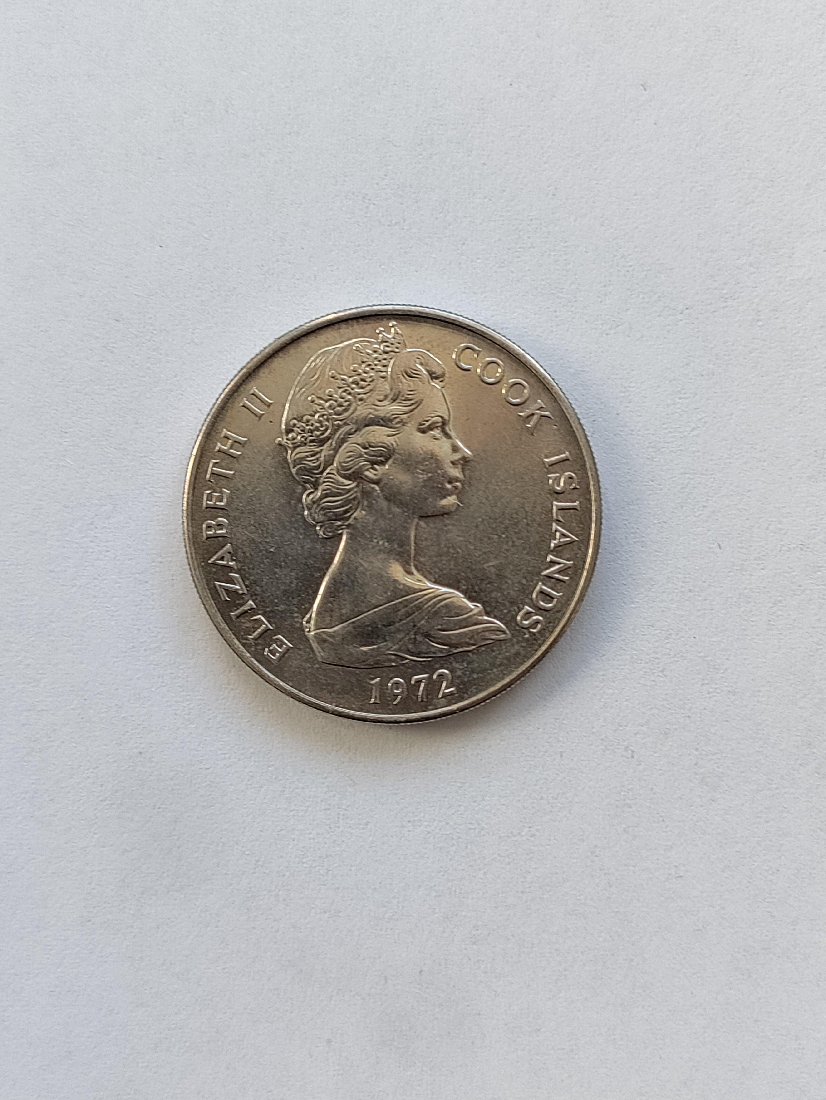 20 Cents Cook Islands 1972
