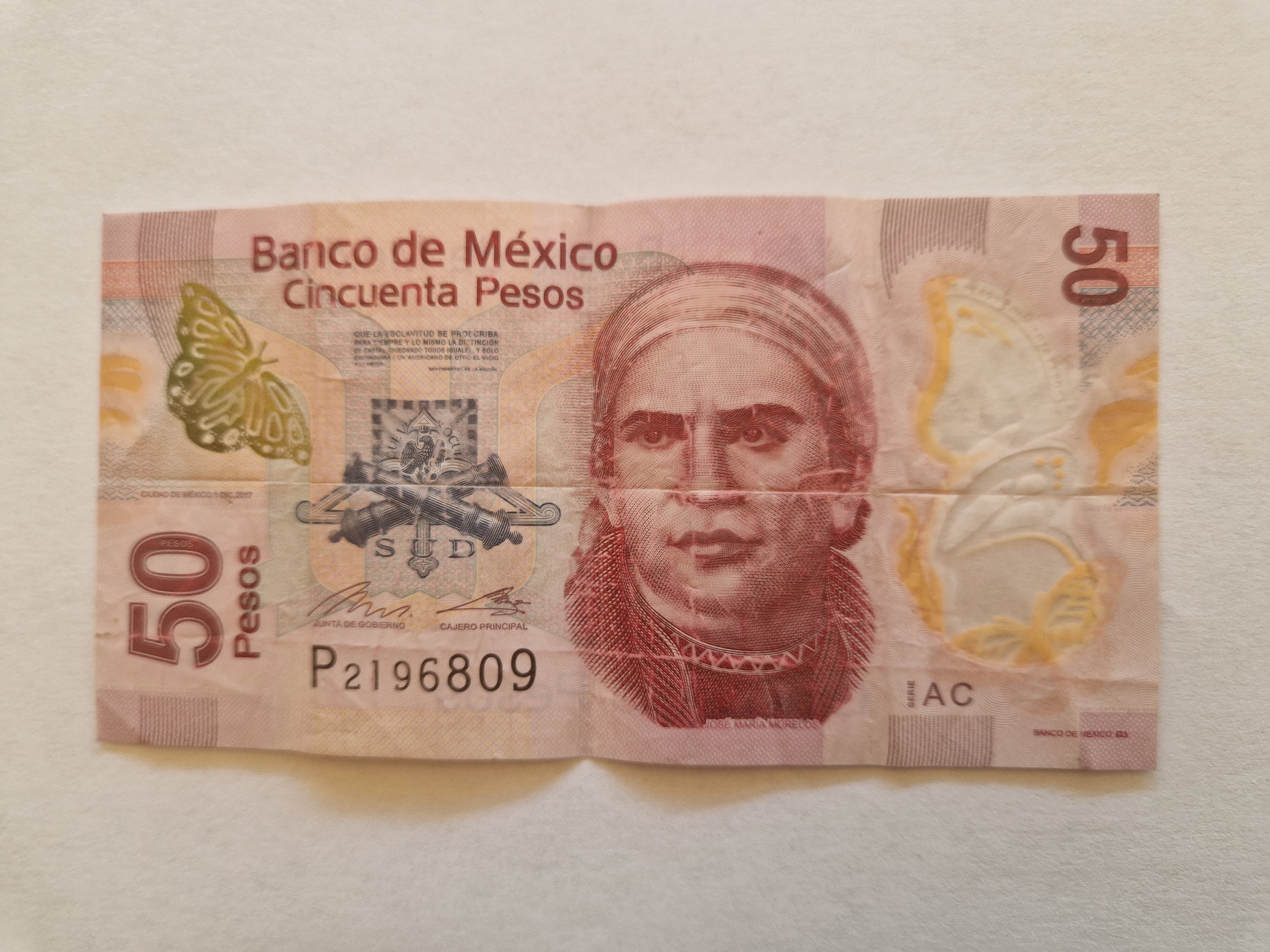 50 Pesos Mexico