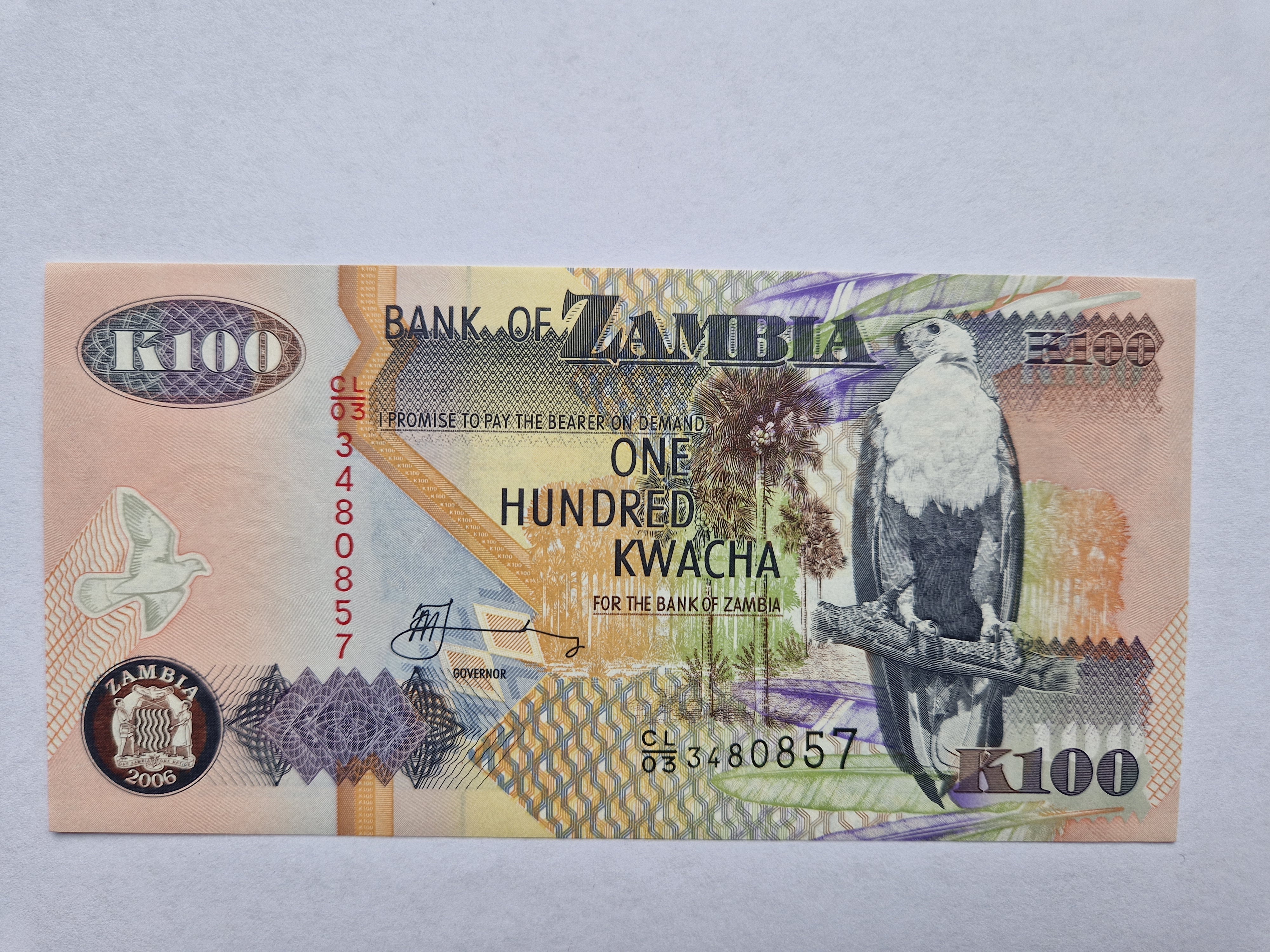 100 Kwacha Zambia