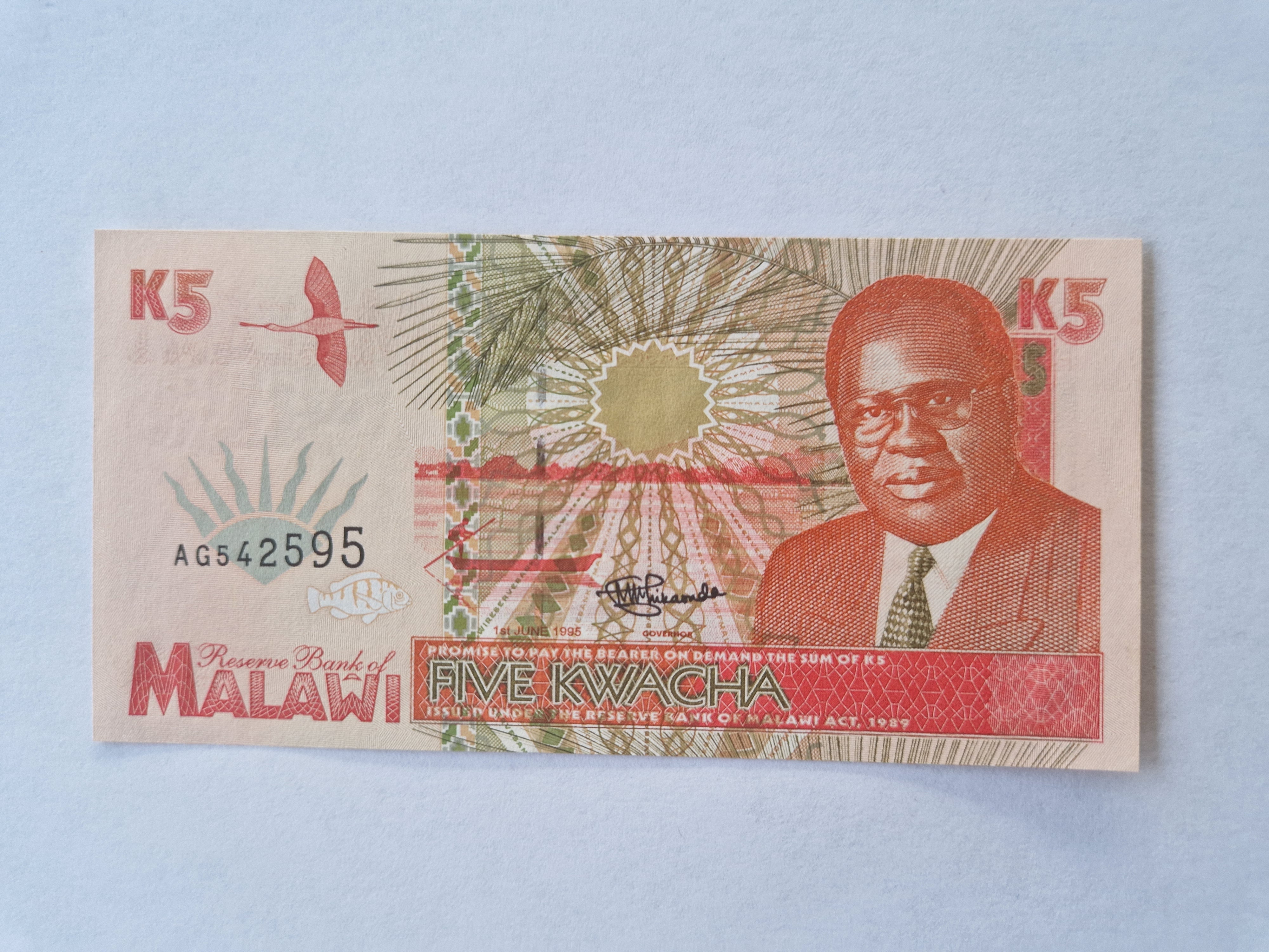 Five Kwacha Malawi