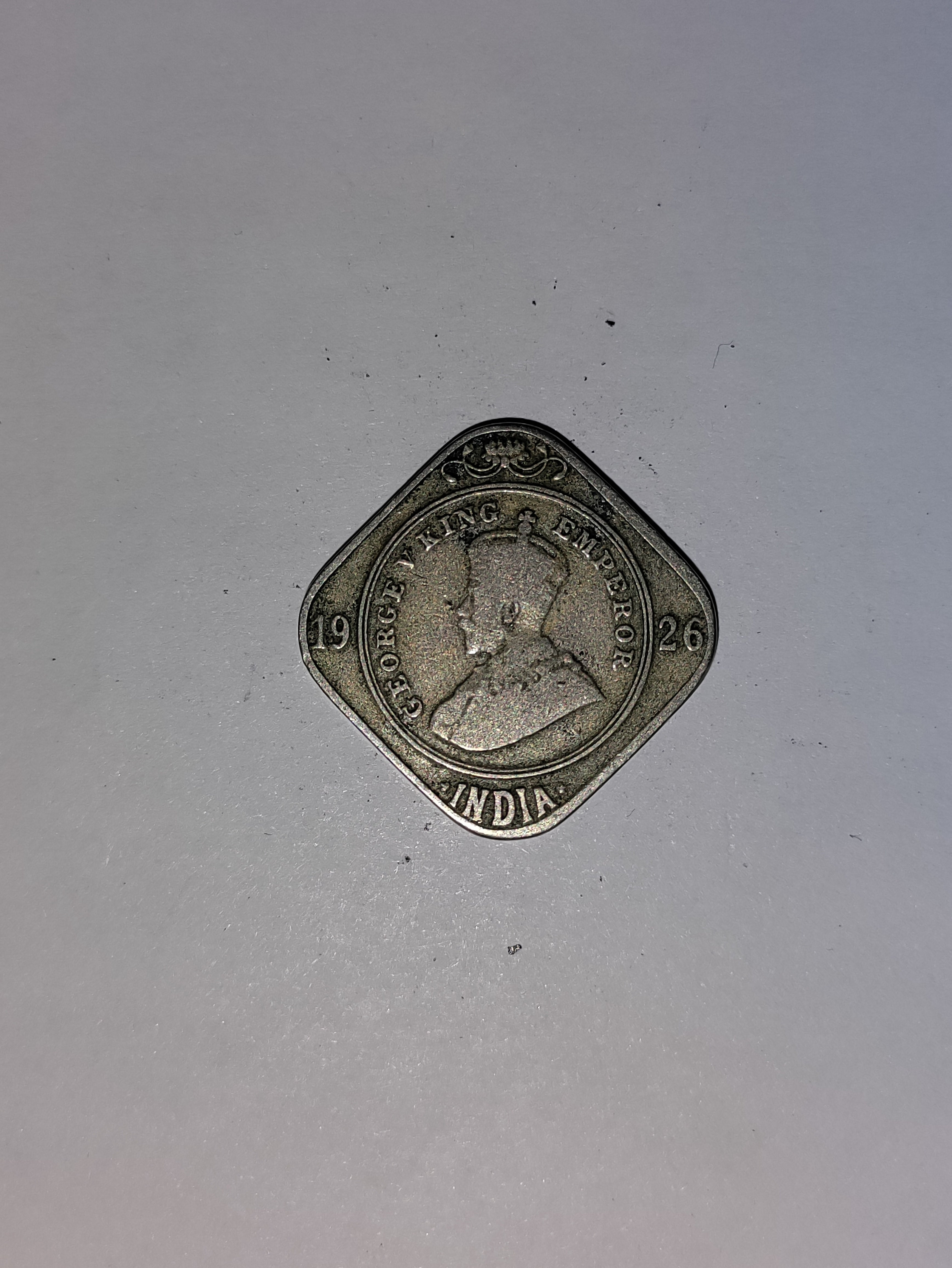 Two Annas India 1926
