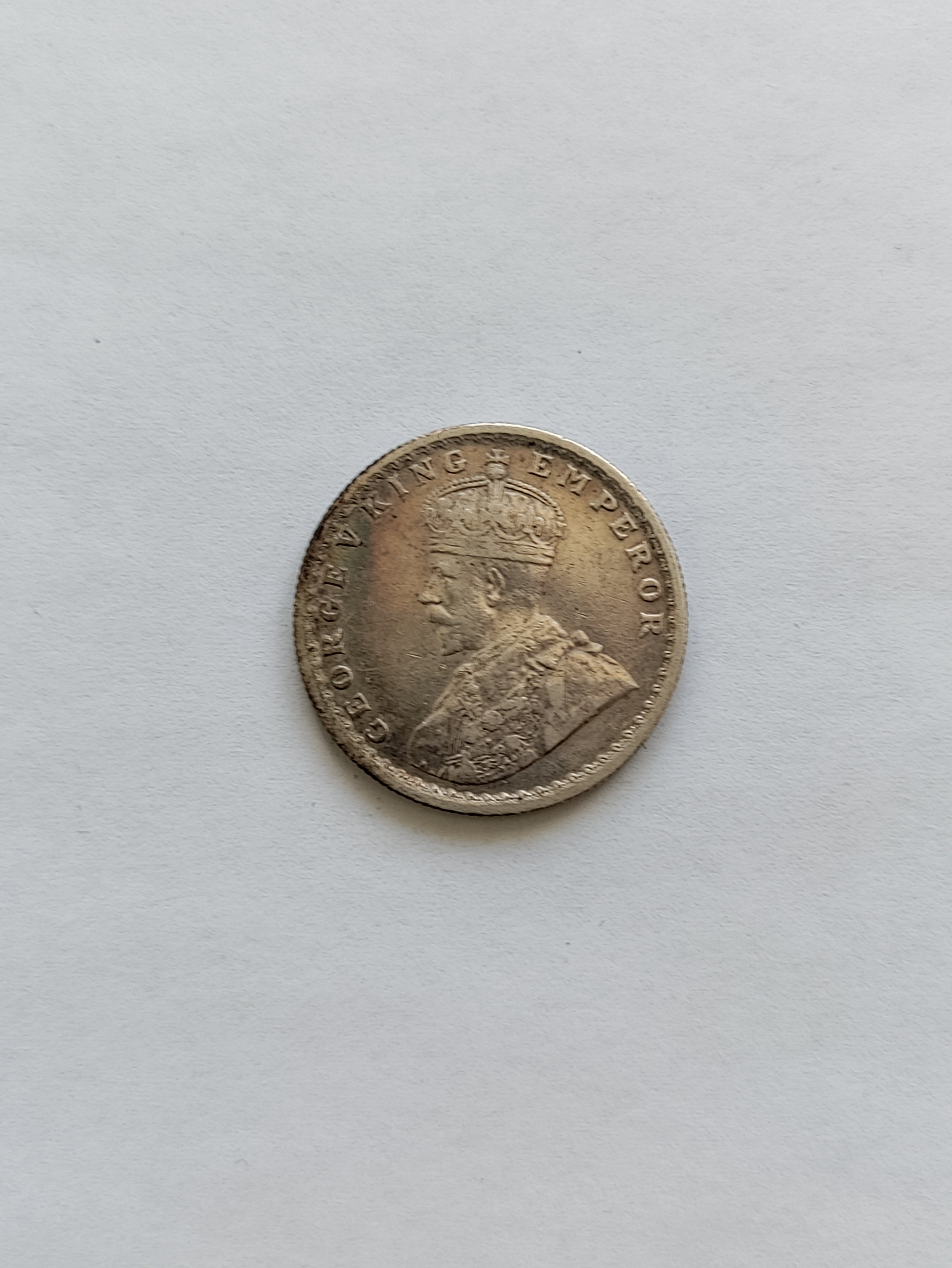 Half Rupee India 1916