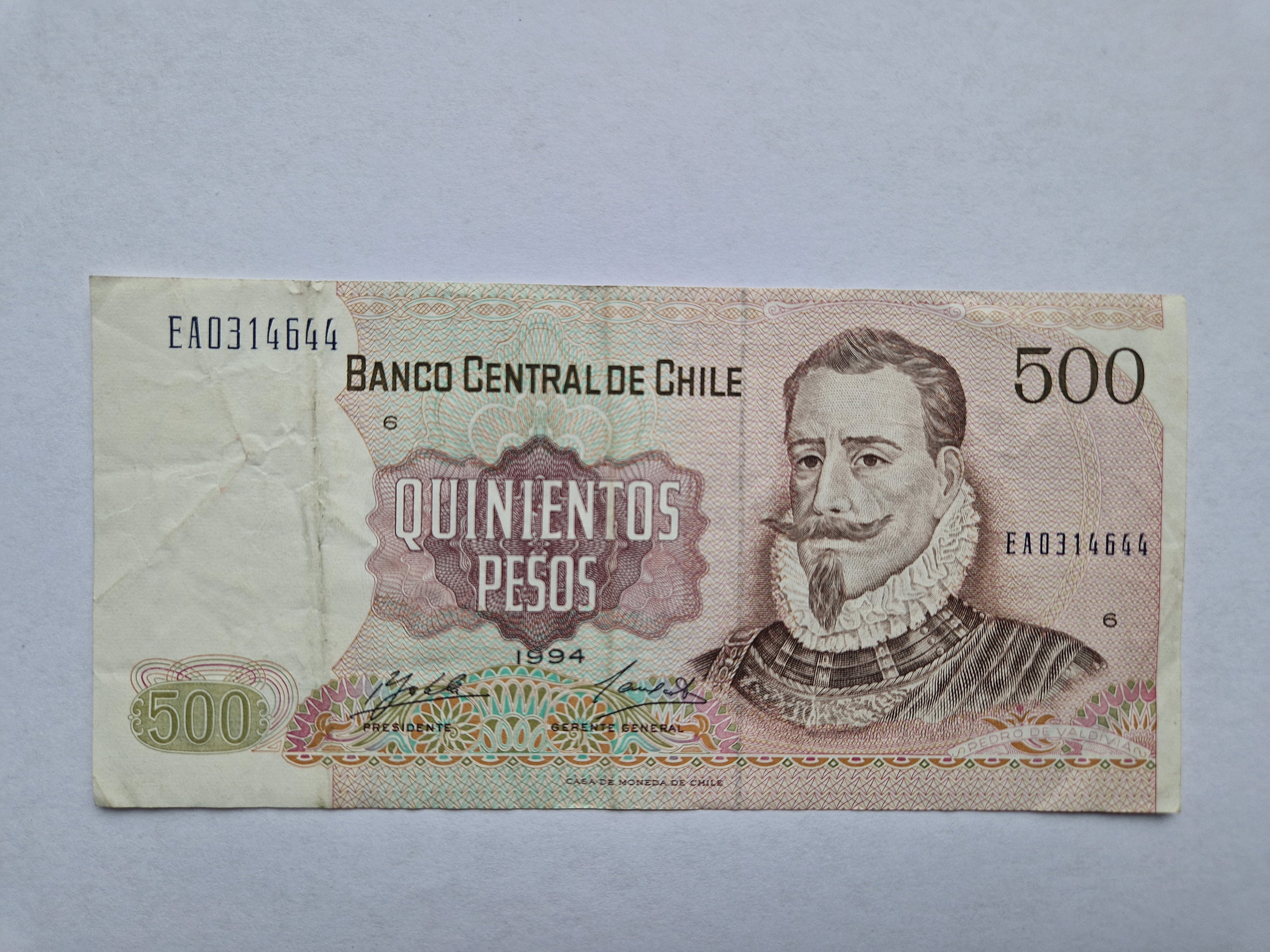 500 Pesos Chile 1994