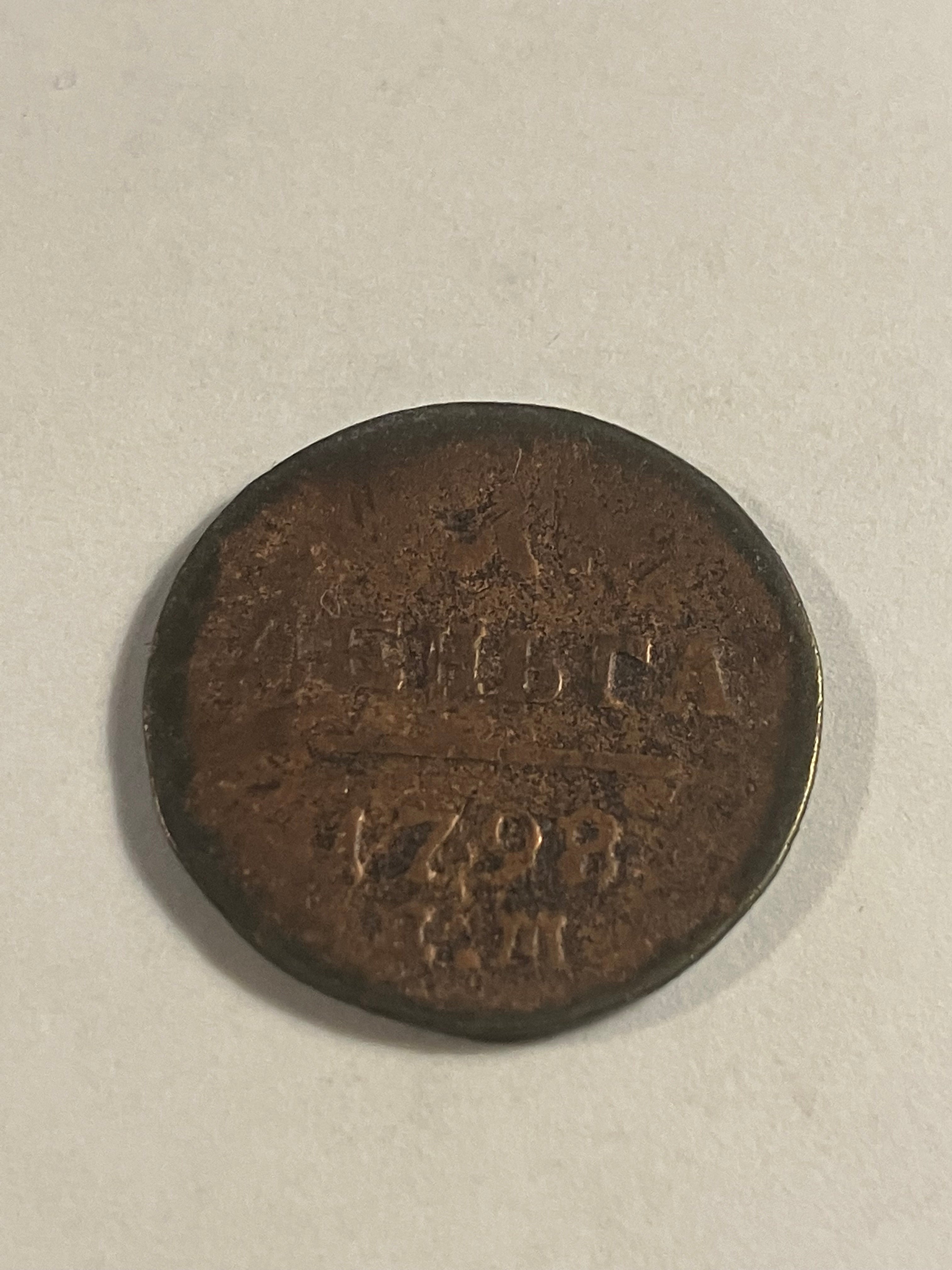 1 denga 1798 Russia