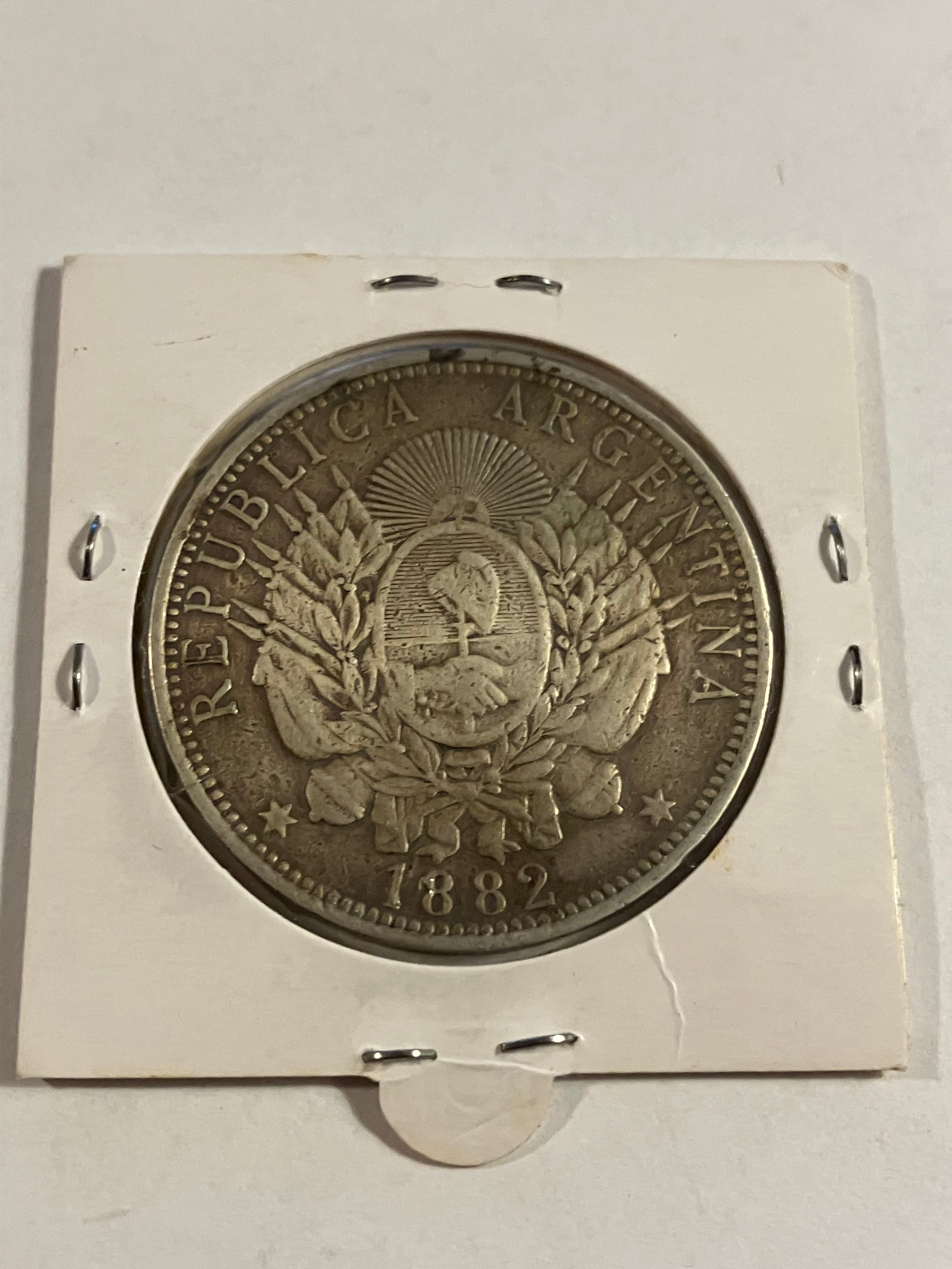 1 peso 1882 Argentina