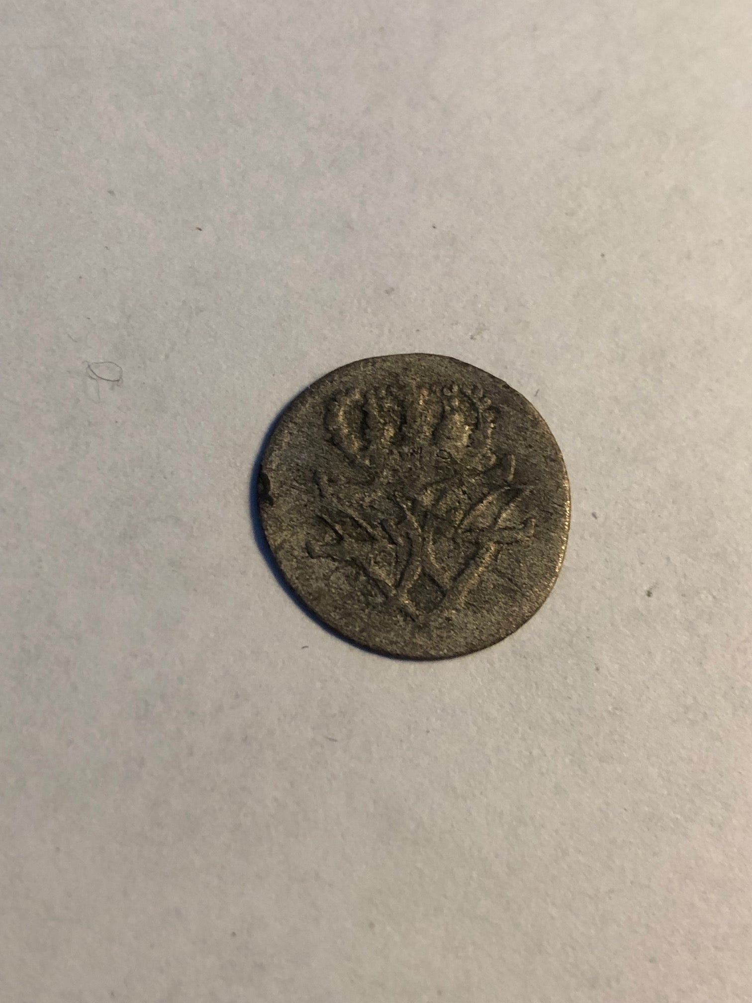 1 skilling 1719 Denmark