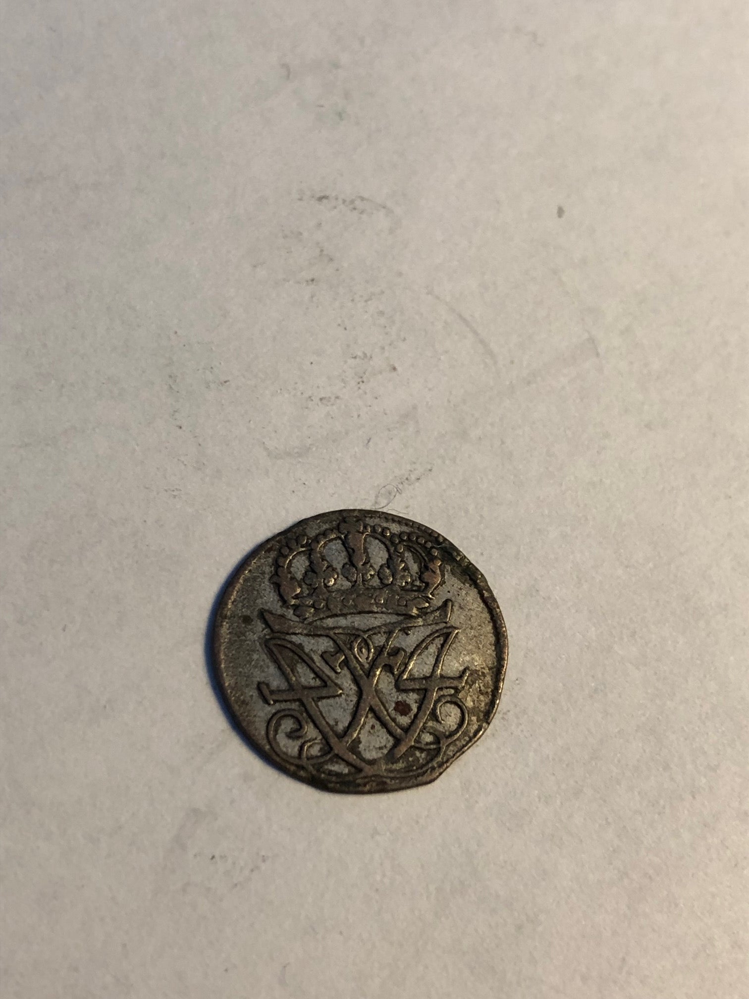 1 skilling 1720 Rendsborg Denmark