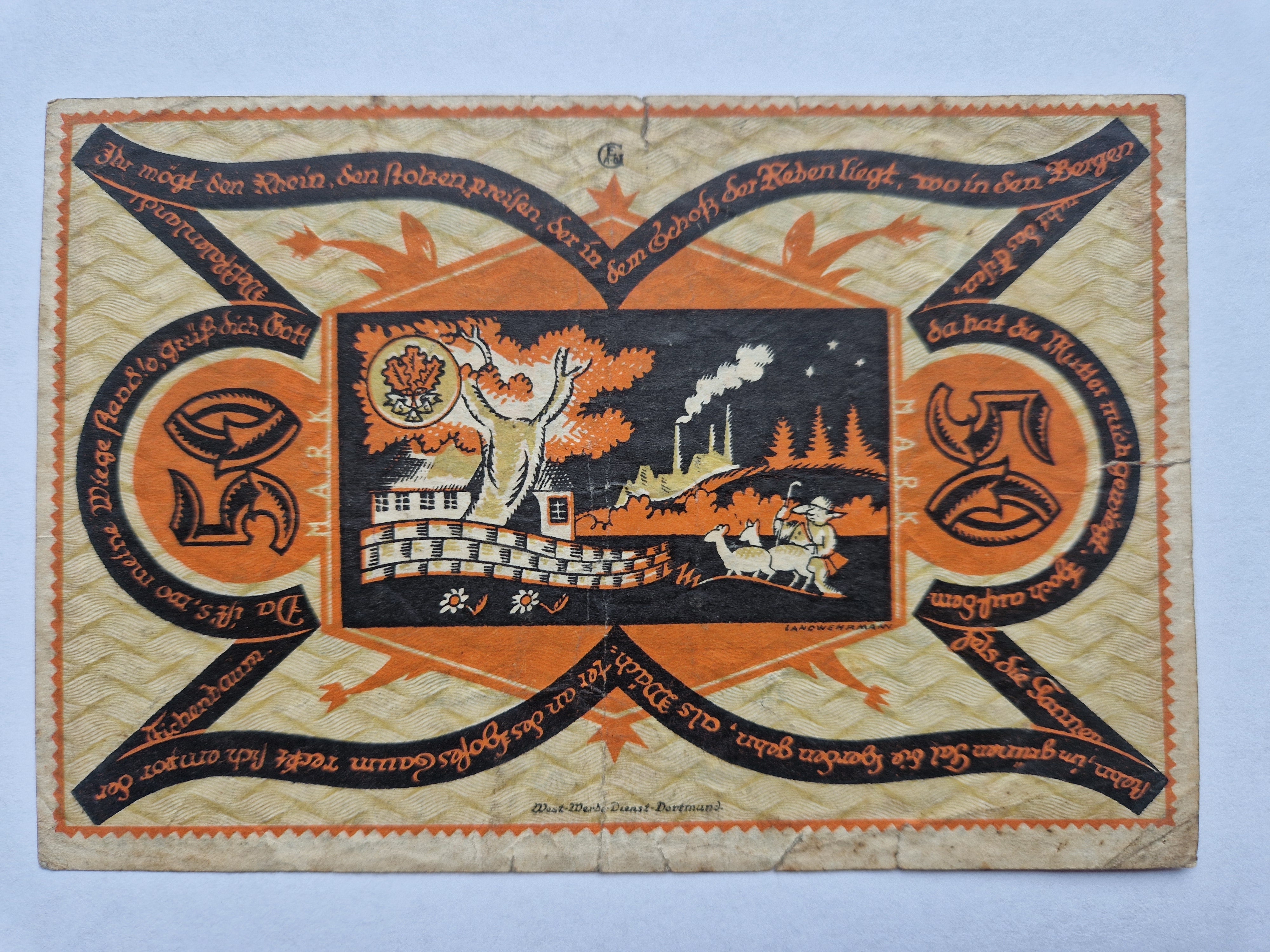 50 Mark Dortmund 1922