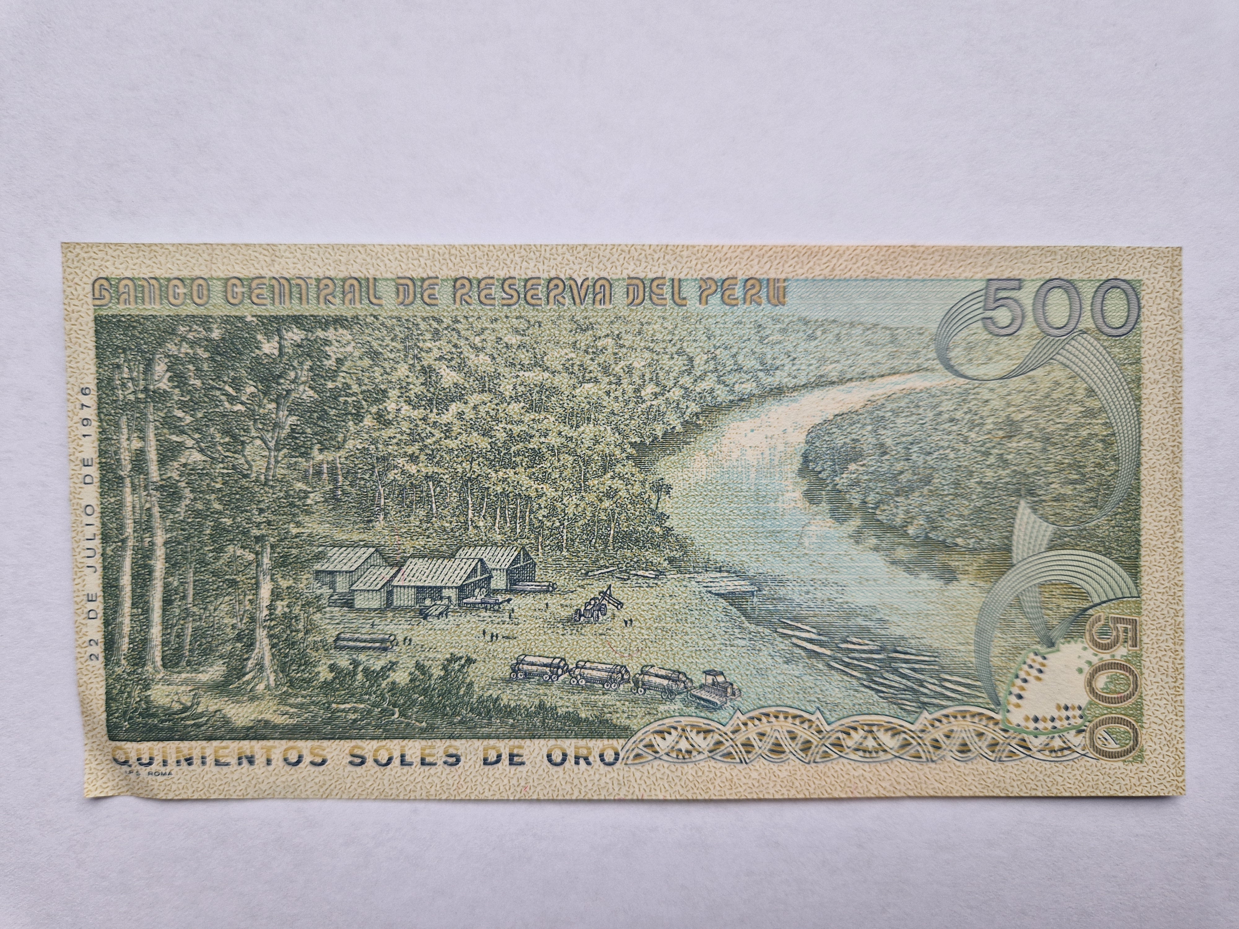 500 Soles De Oro Peru