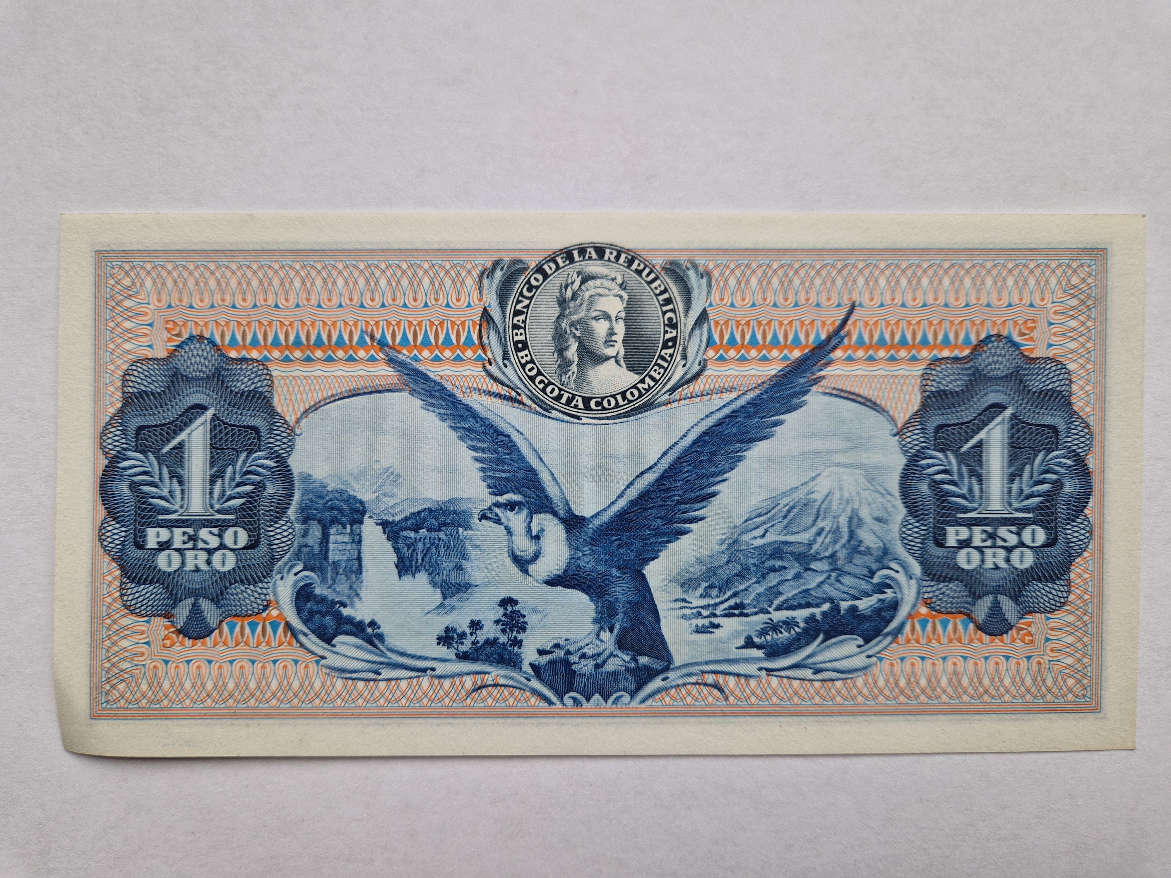 Un Peso Oro Colombia 1973