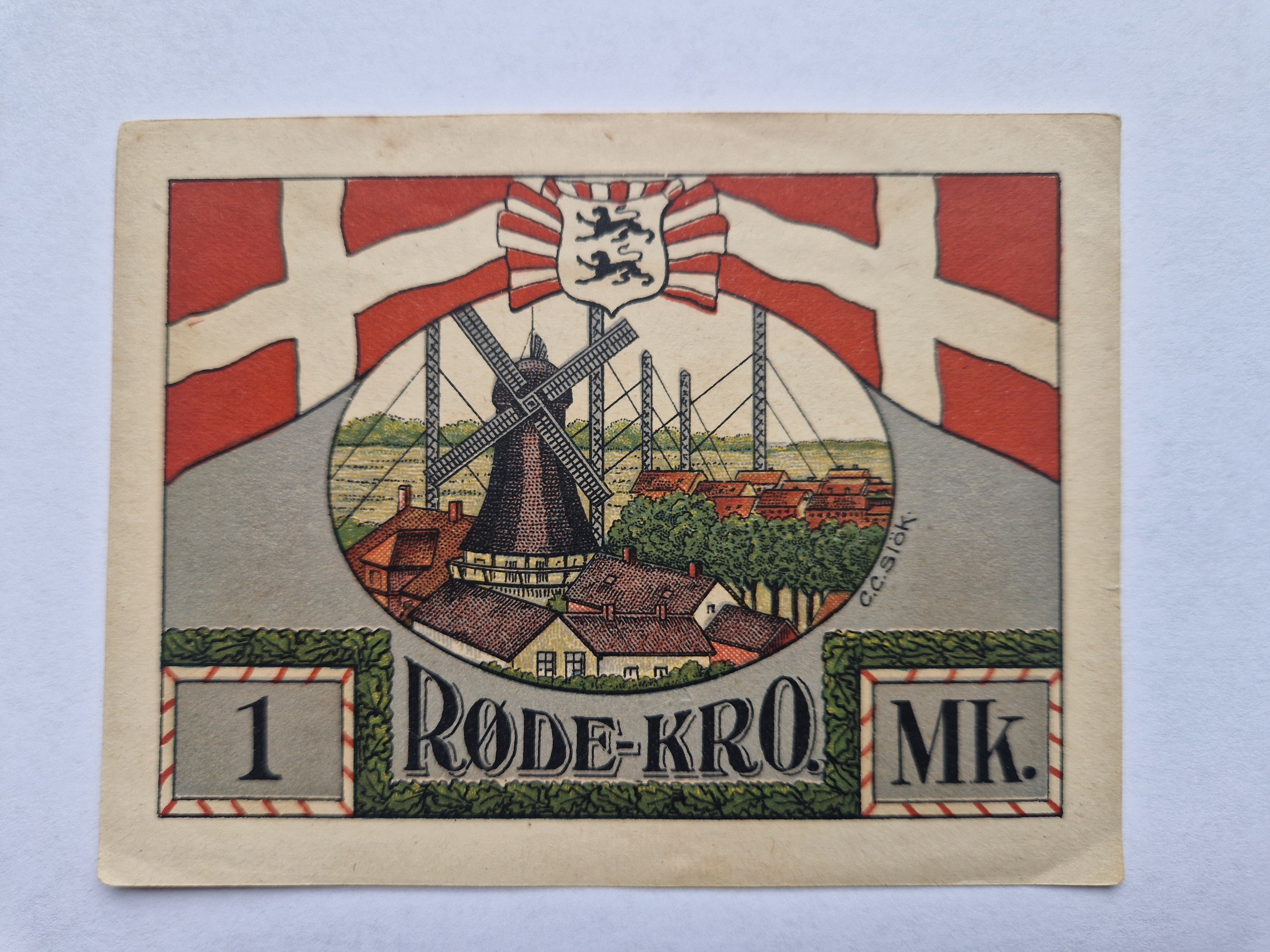 1 Mark Lunderup Kommune - Røde Kro 1920