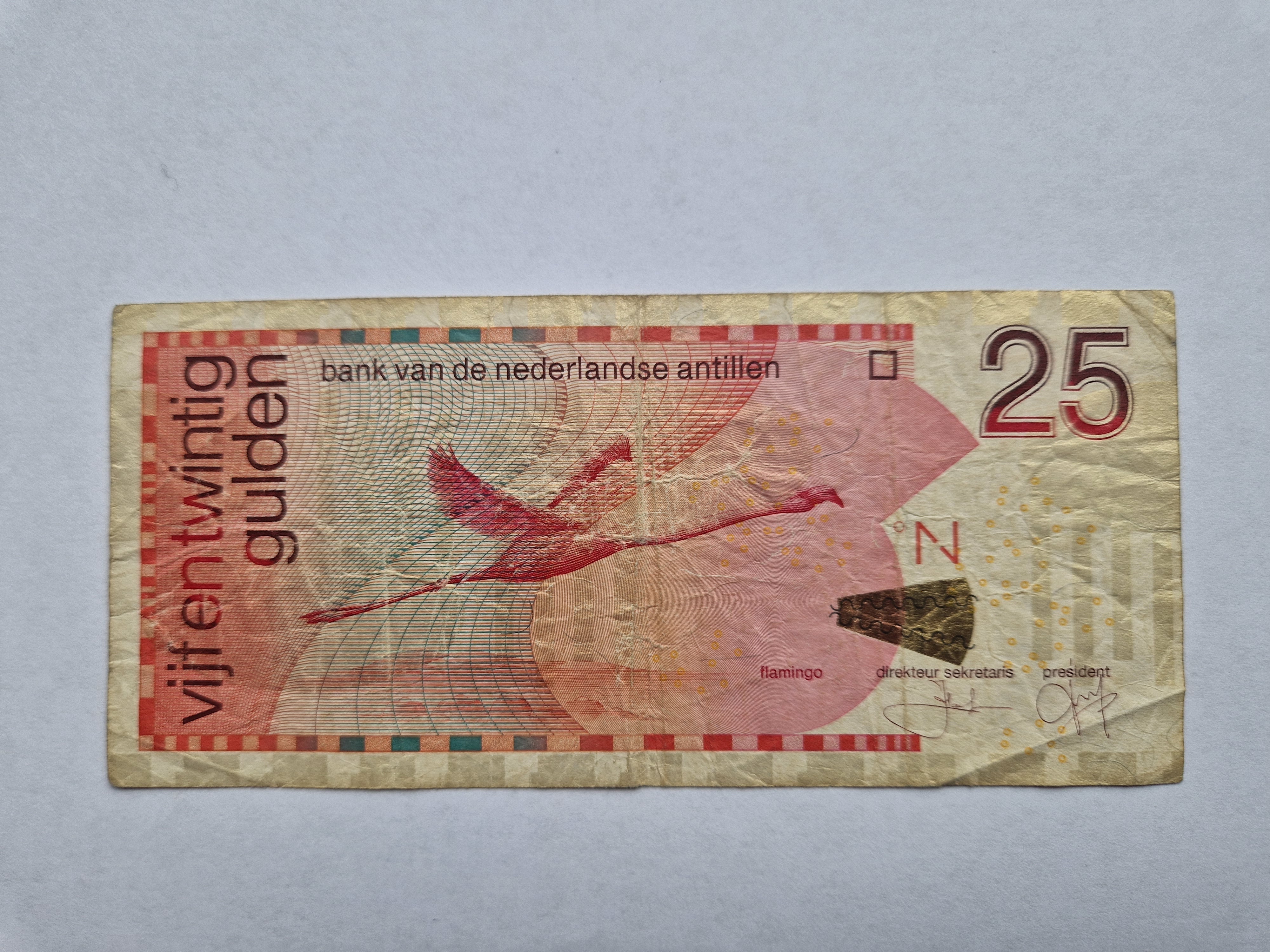 25 Gulden Netherlands Antilles