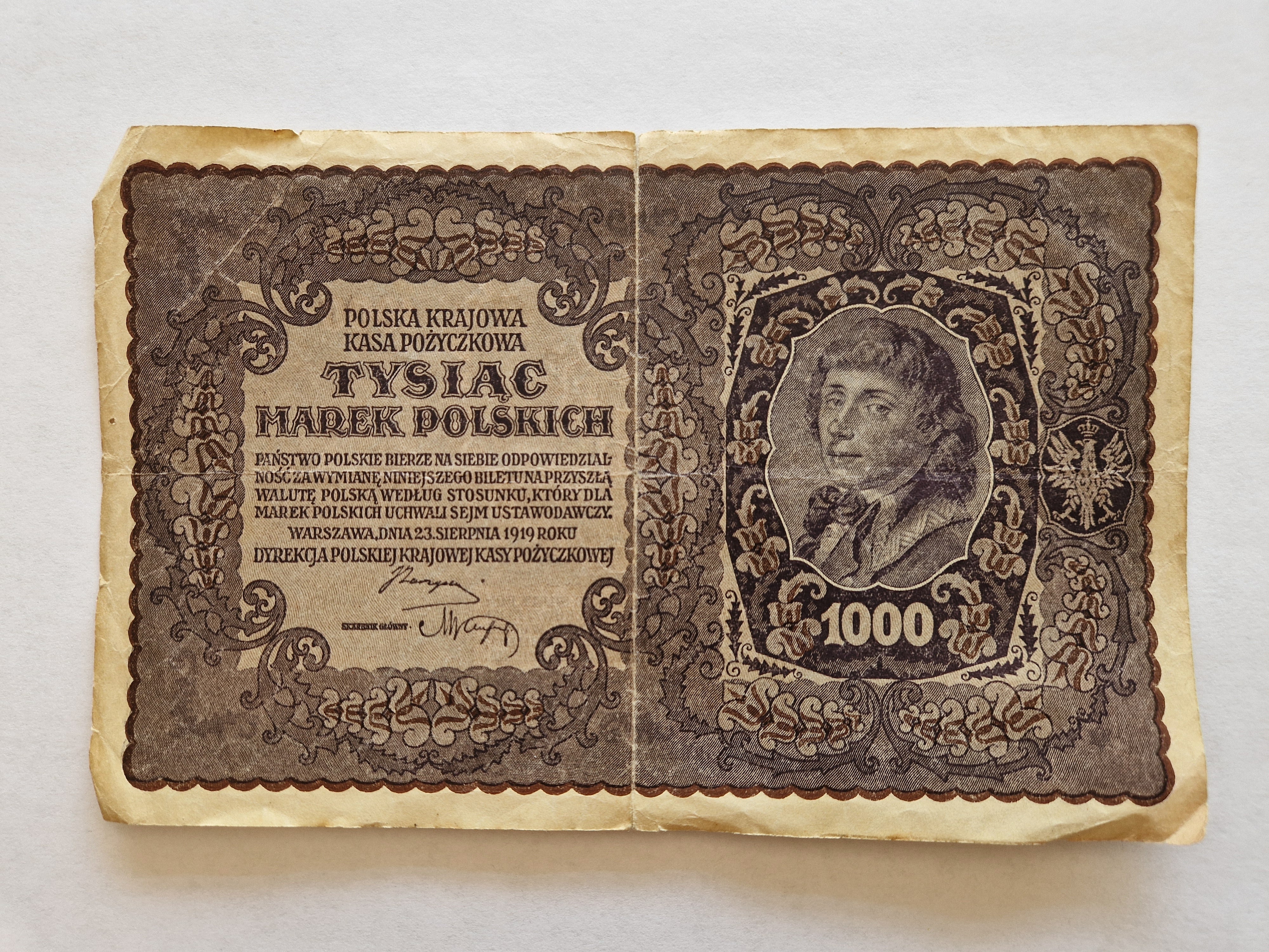 1000 Marek 1919 Poland