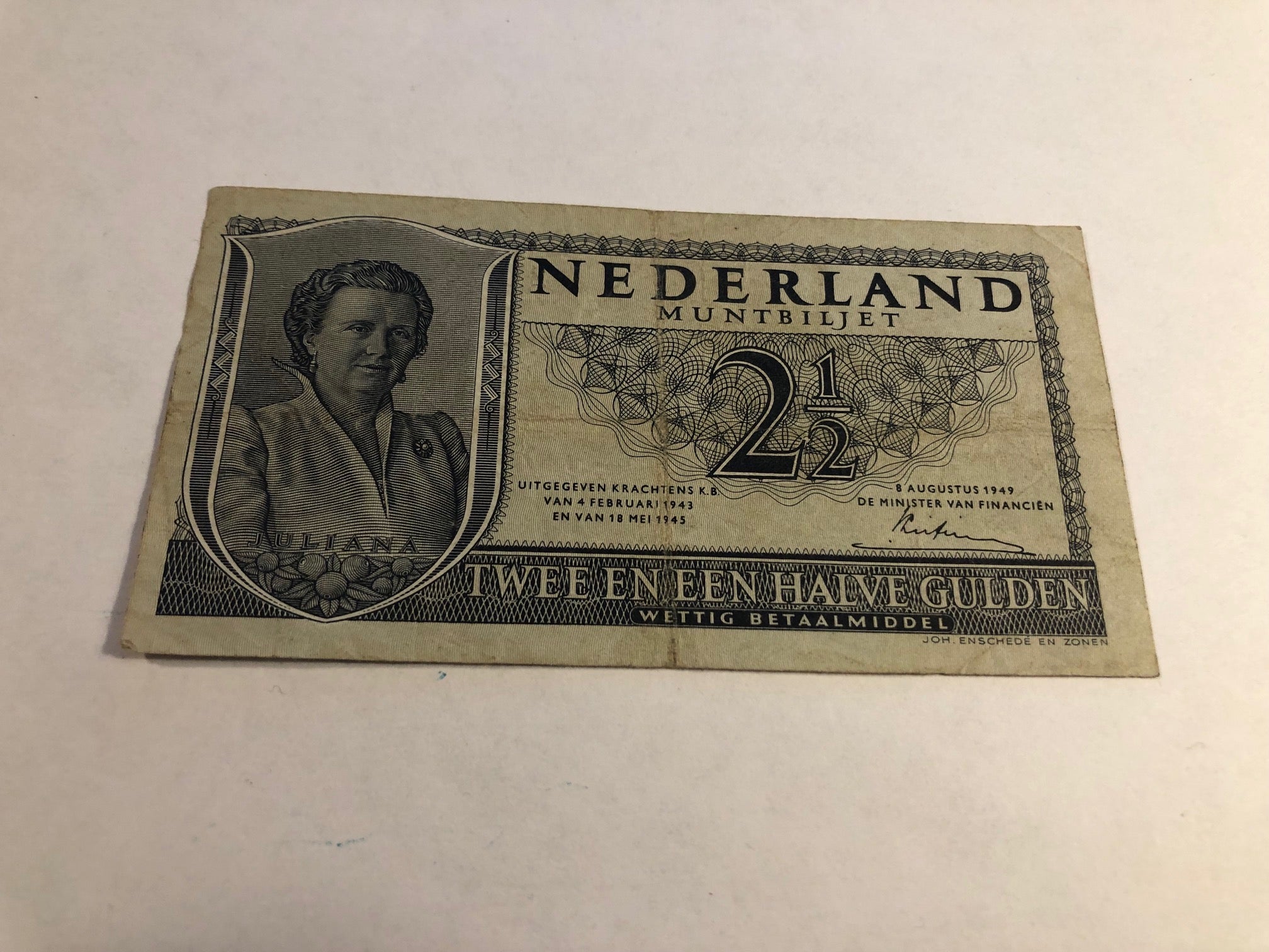 2 1/2 gulden Netherlands