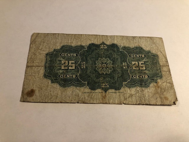 25 Cents Canada 1900