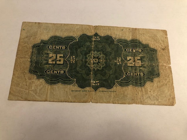 25 Cents Canada 1900