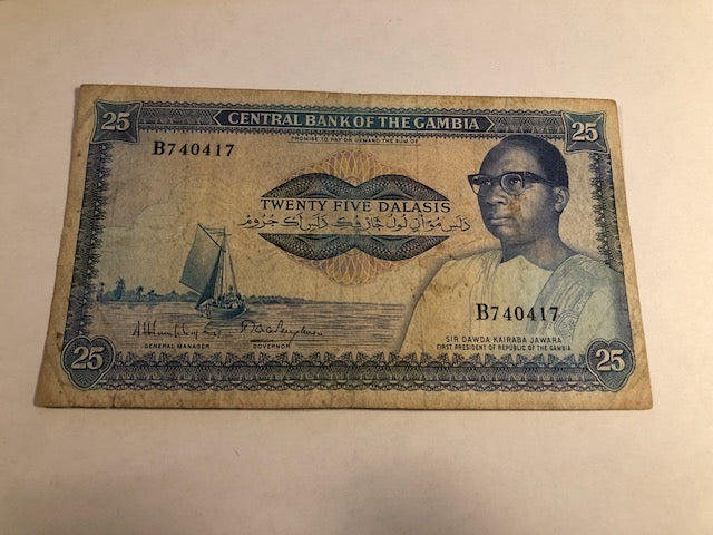 25 Dalasis Gambia