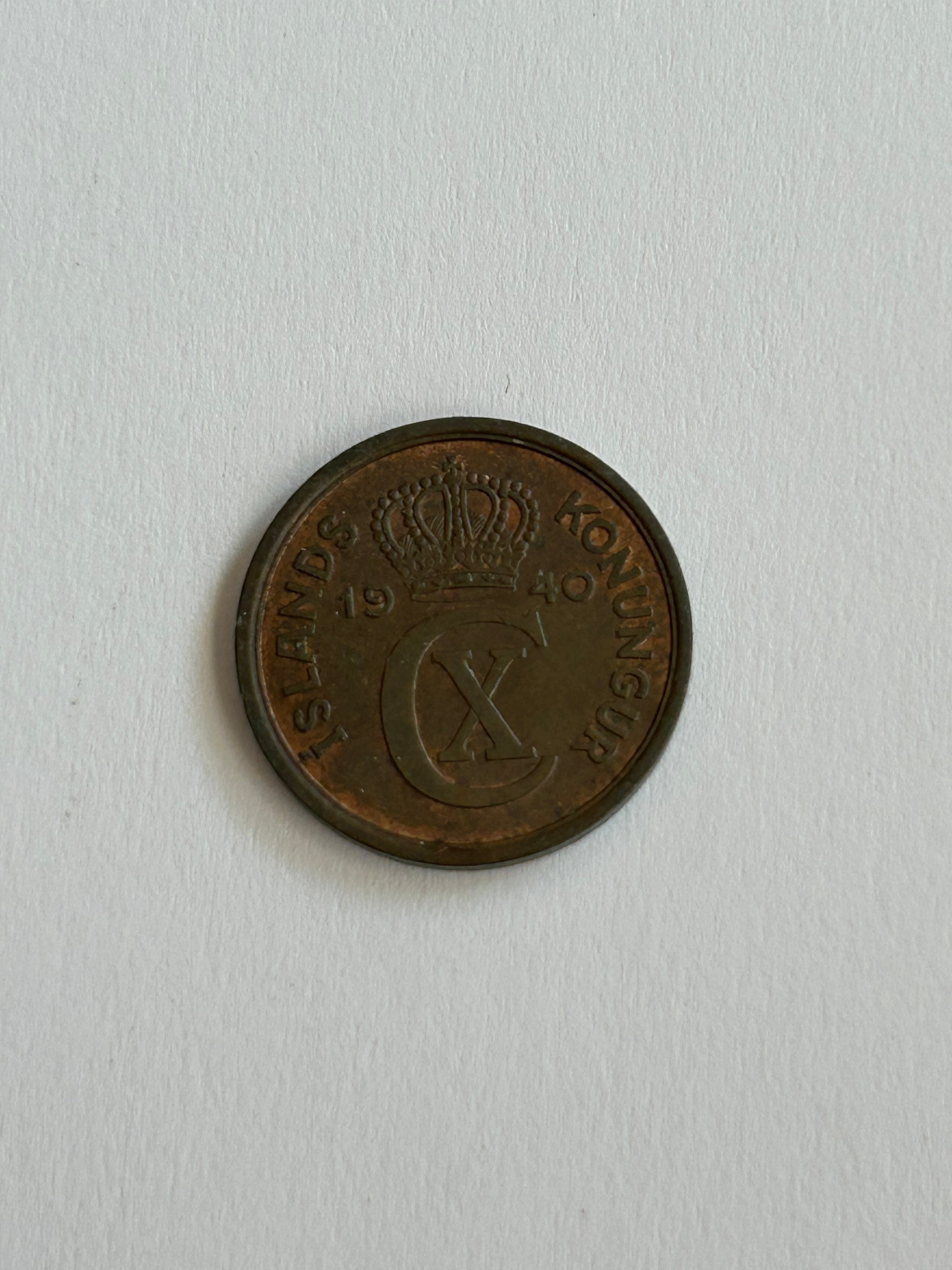 2 Aurar Iceland 1940