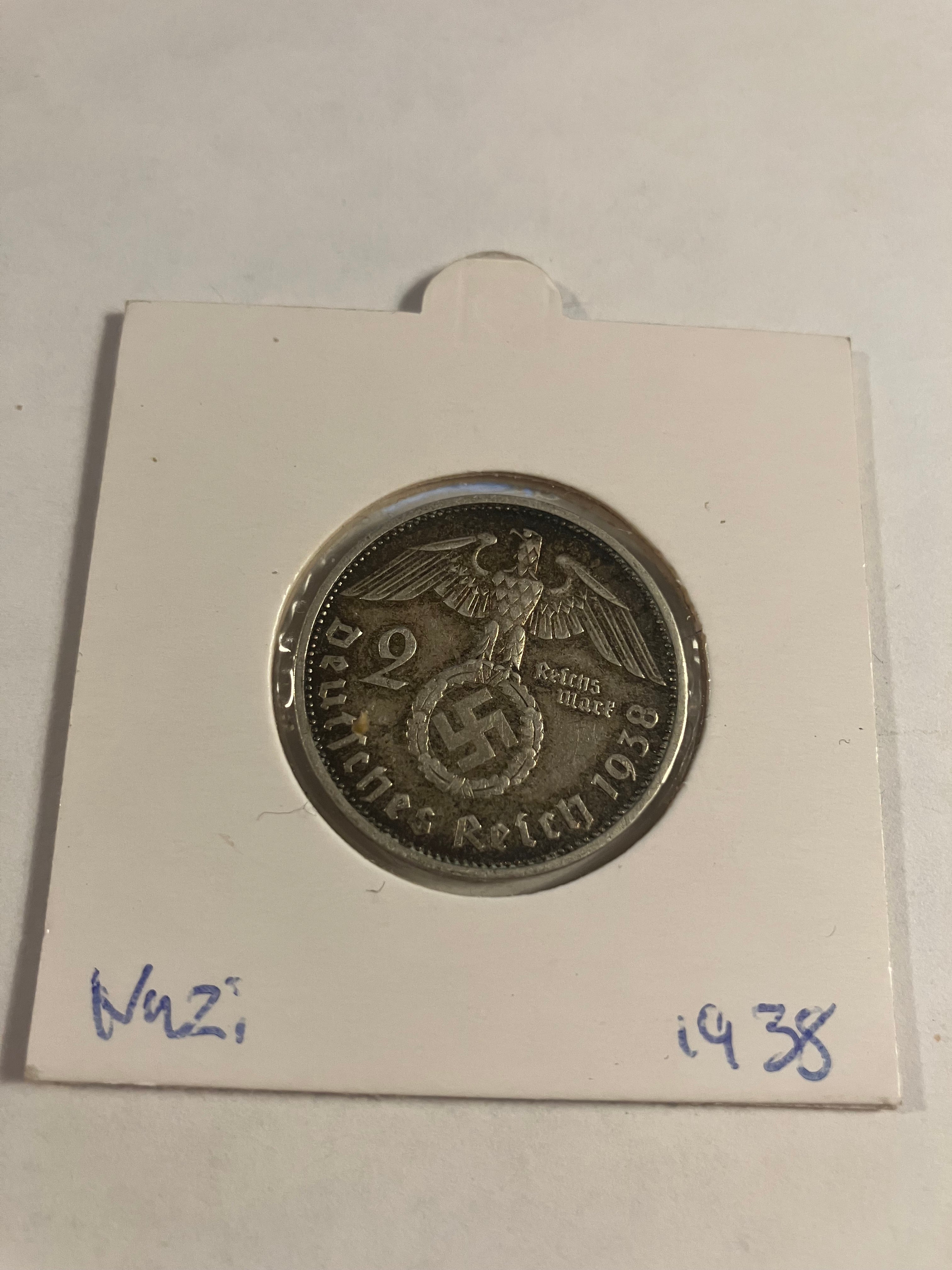2 Reichsmark 1938 Germany