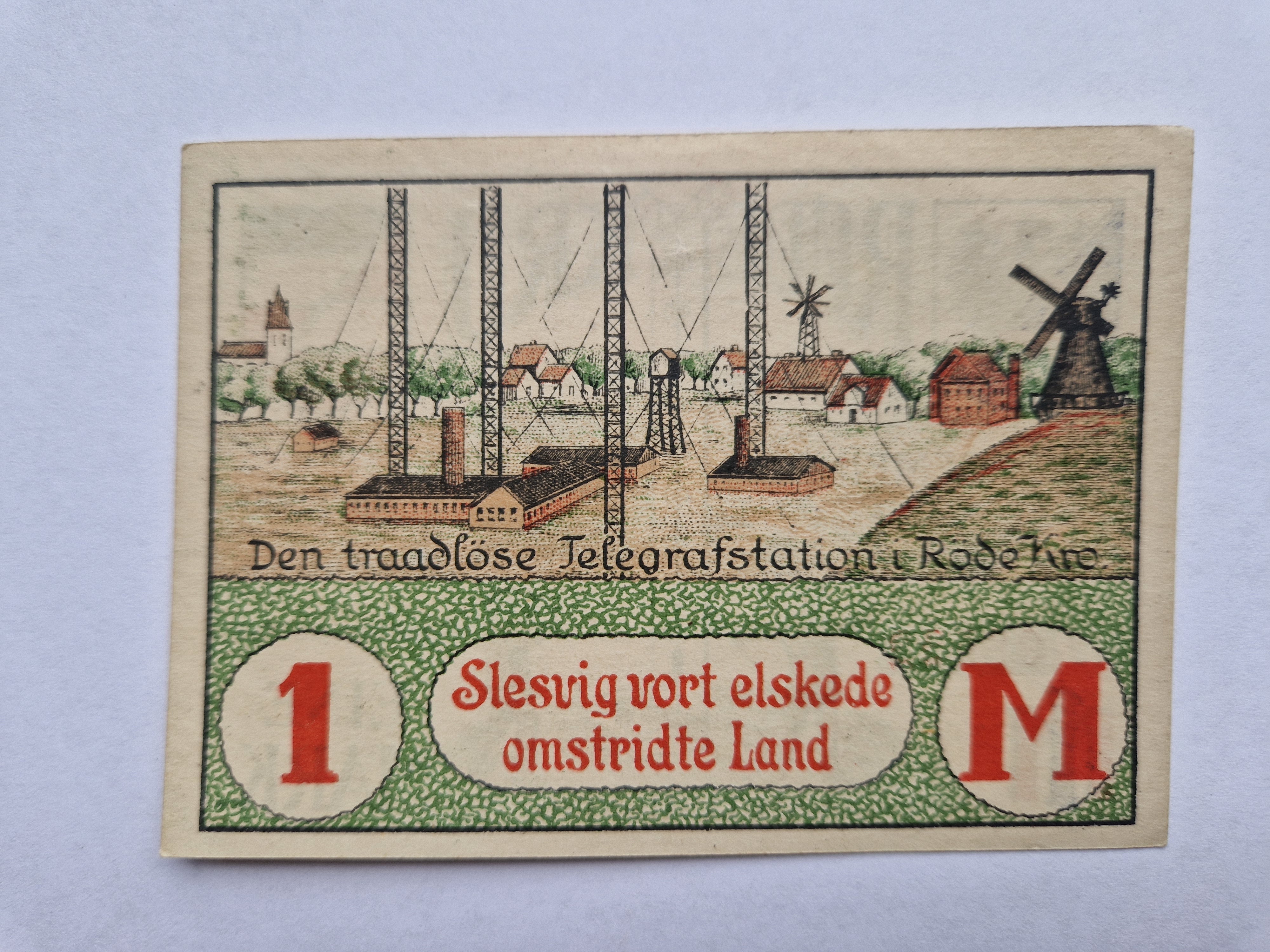 Eine Mark Røde Kro 1920