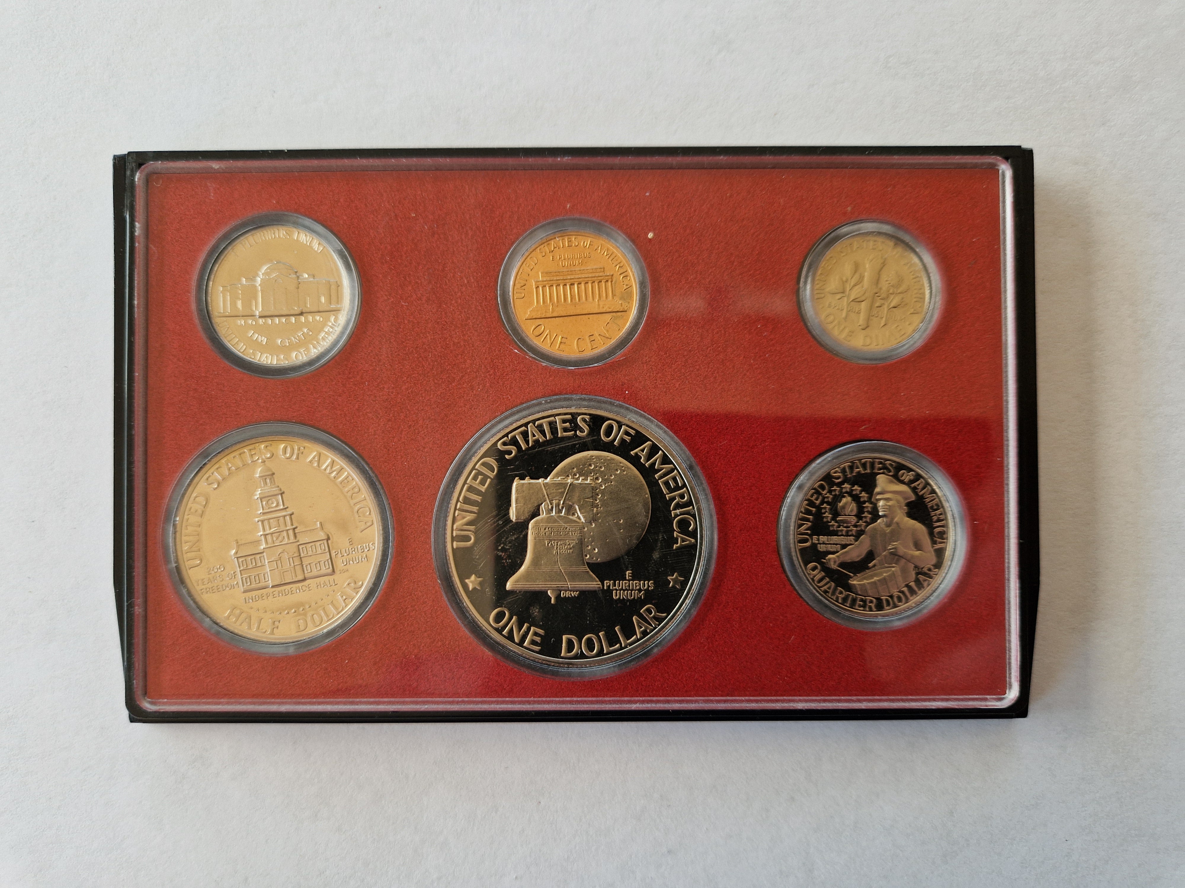 USA Coin set 1976