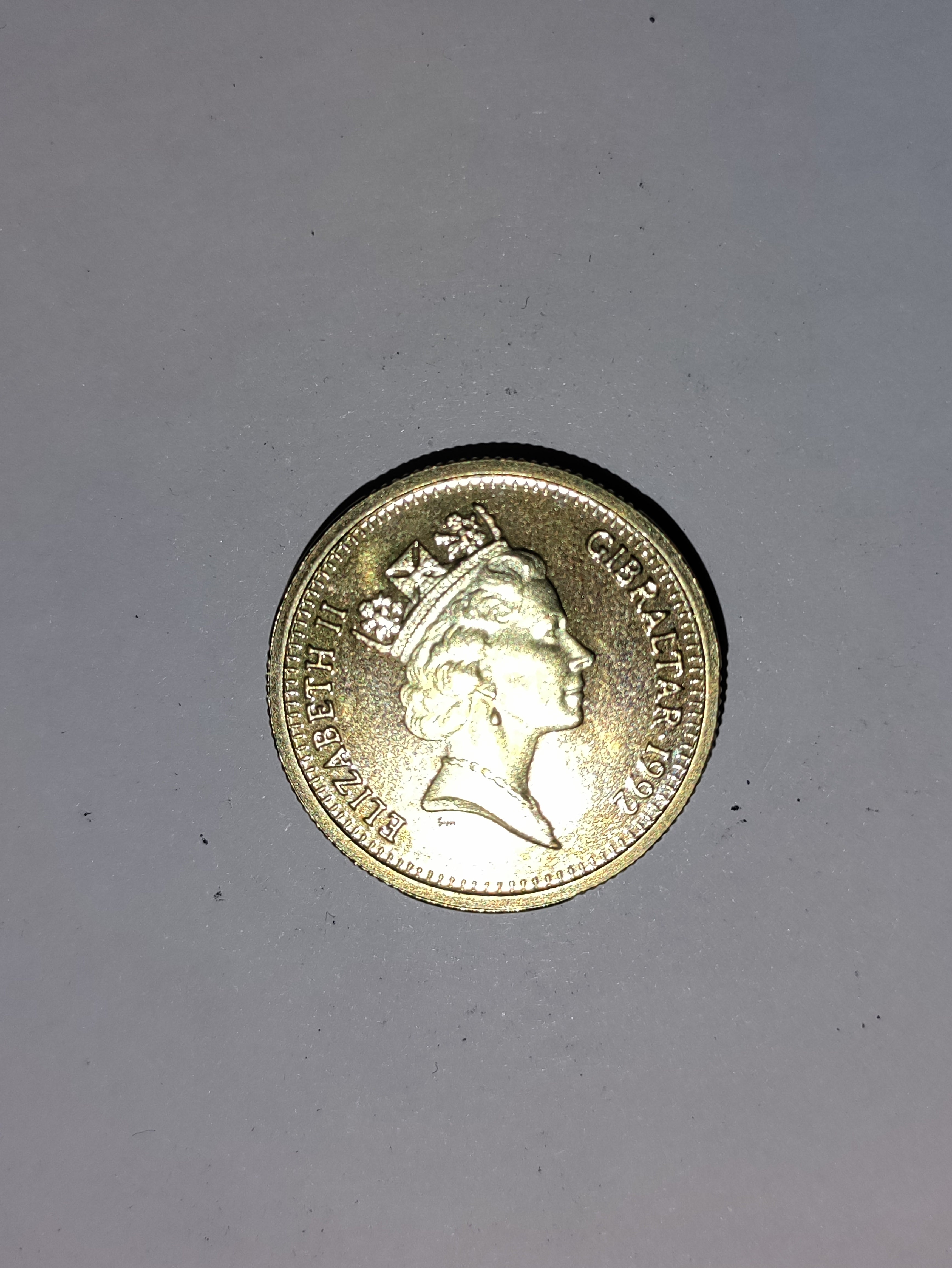 One Pound Gibraltar 1992