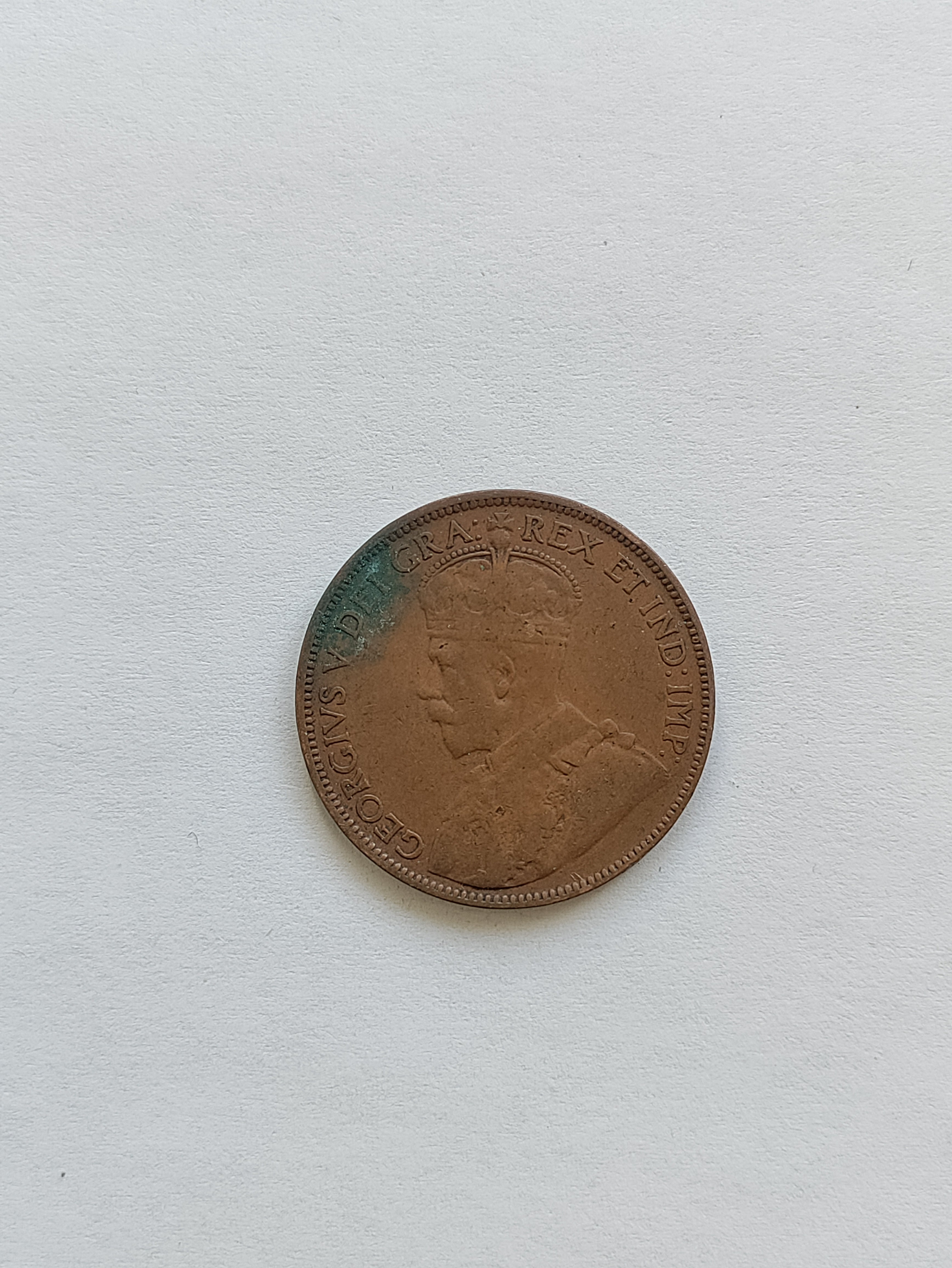 One Cent Newfoundland 1917