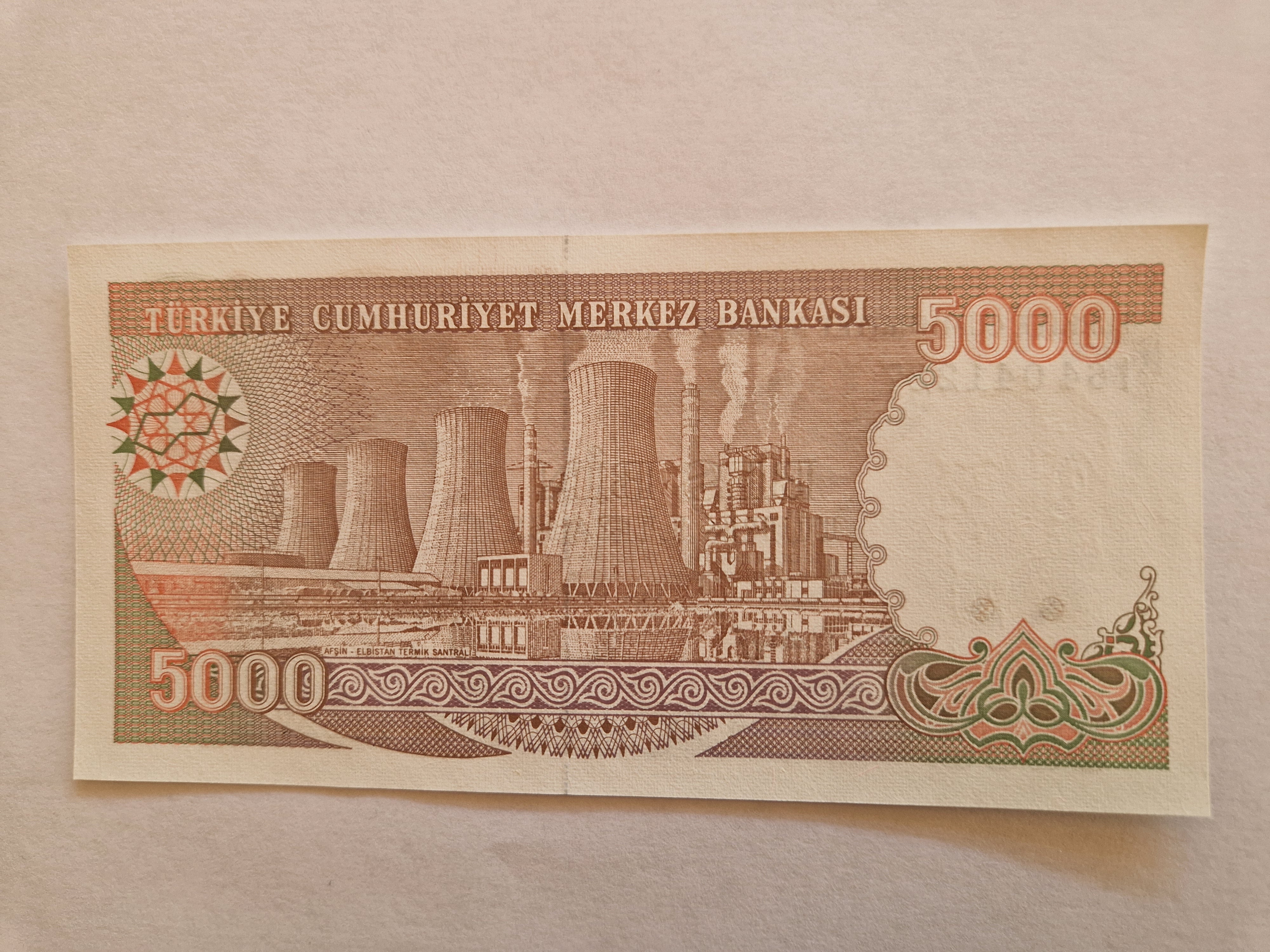 5000 Lirasi Turkey