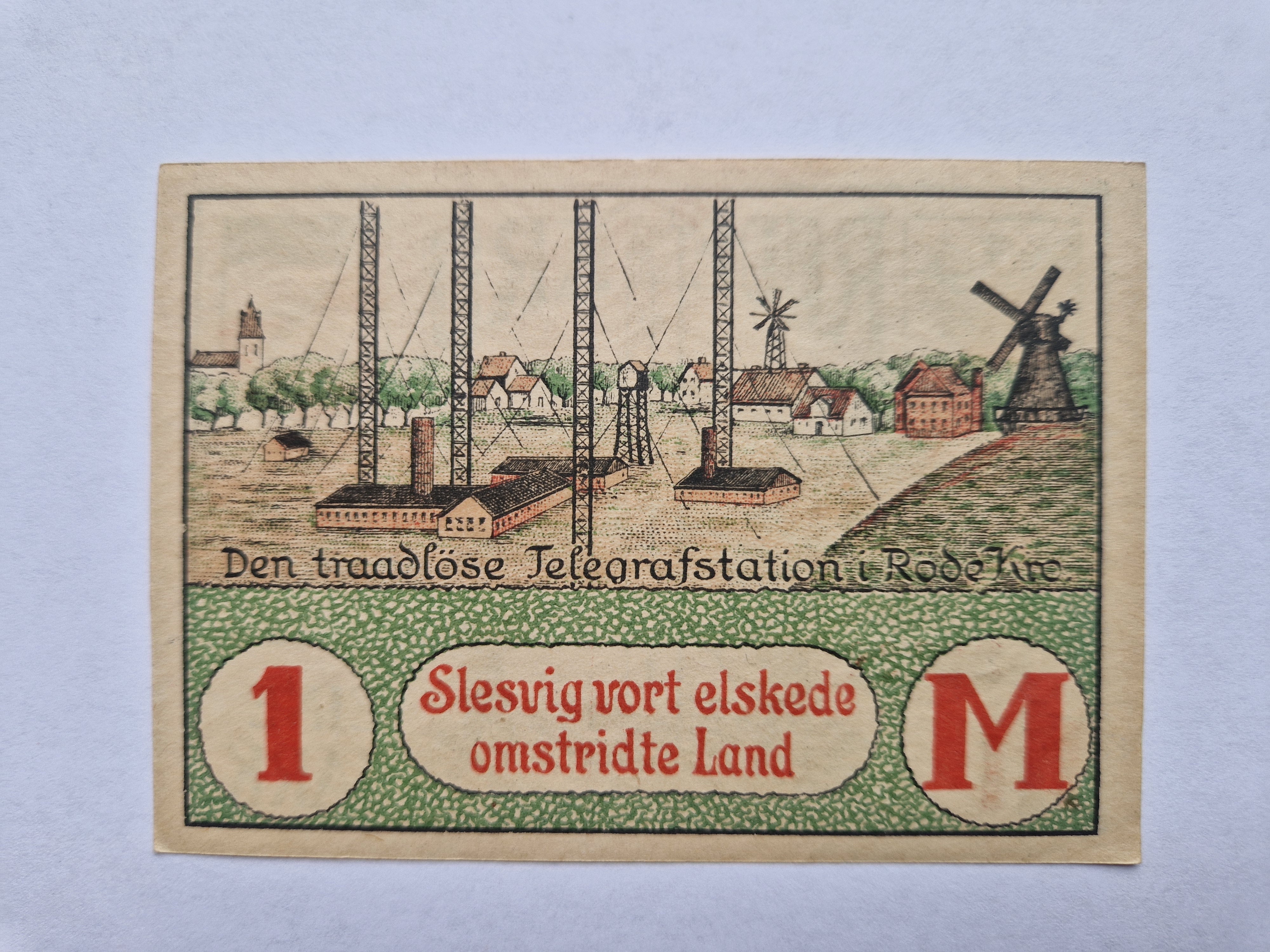 Eine Mark Røde Kro 1920