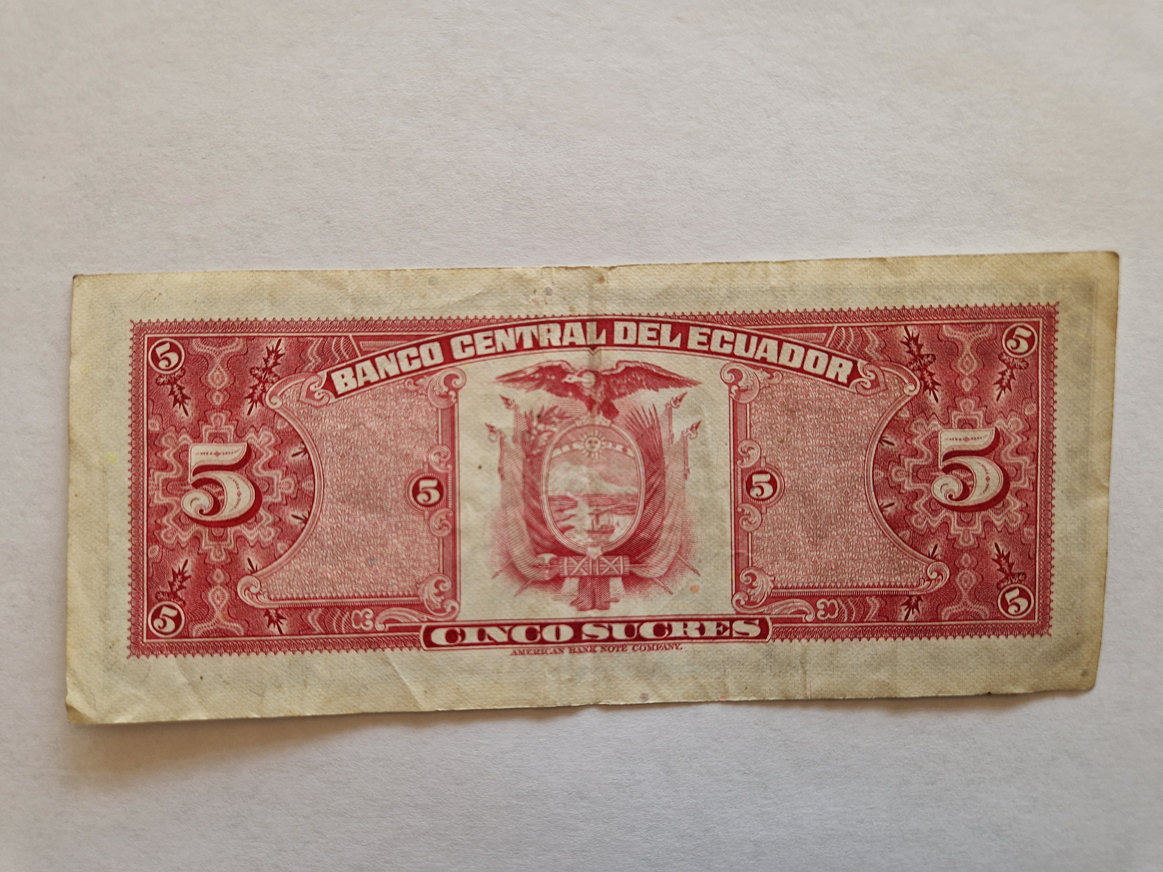 5 Sucres Ecuador