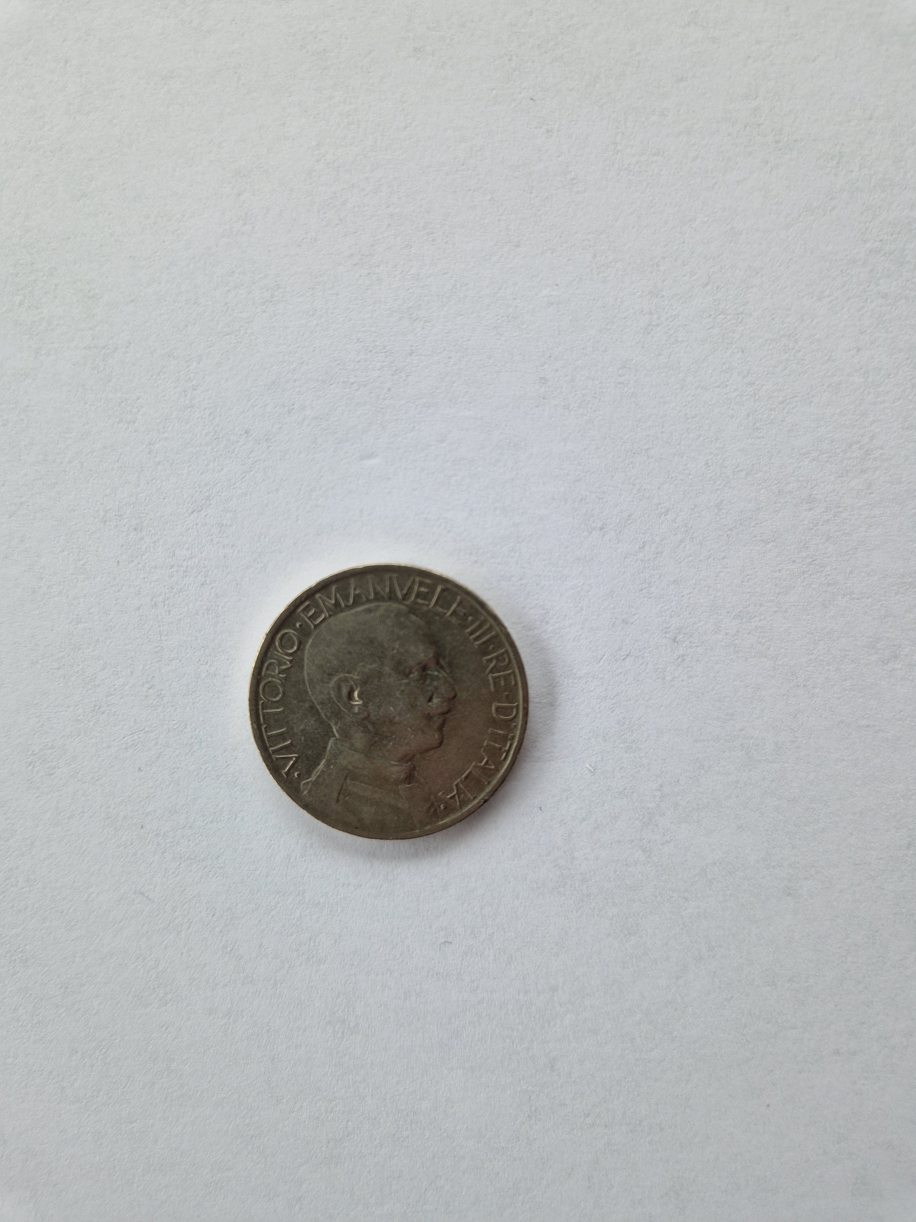 2 Lire - Victor Emmanuel III Italy 1924