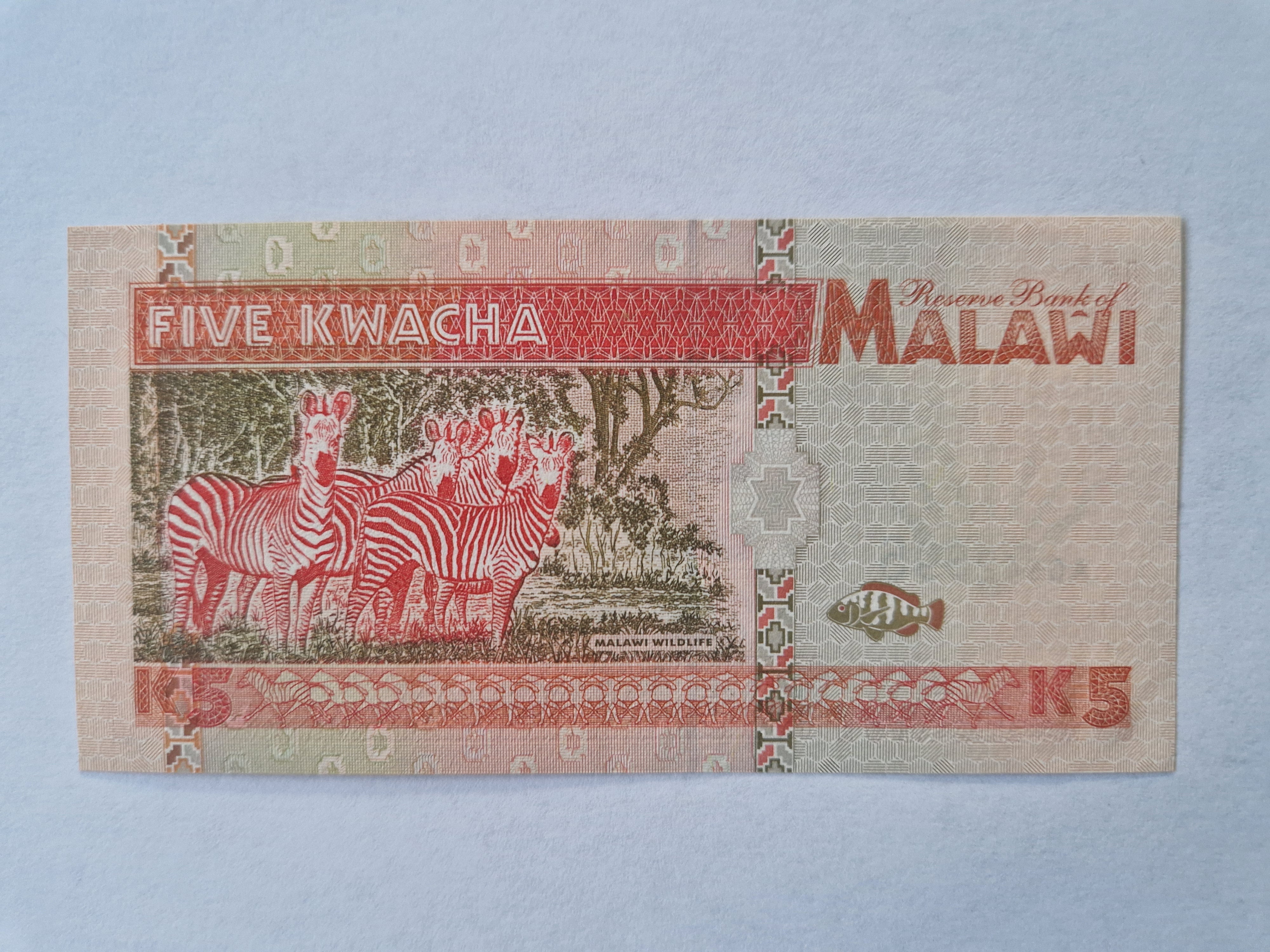 Five Kwacha Malawi