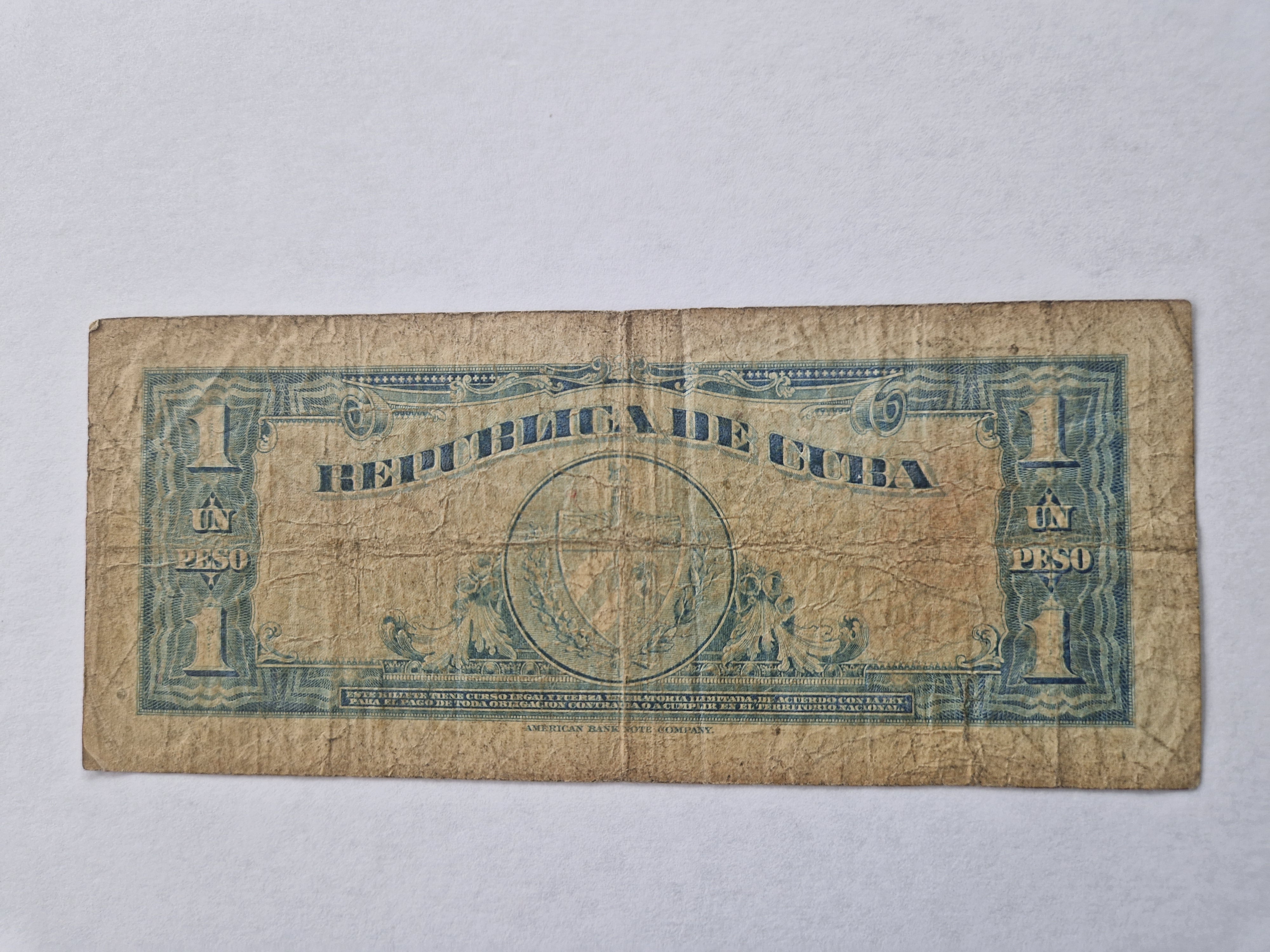 1 Peso 1949 Cuba