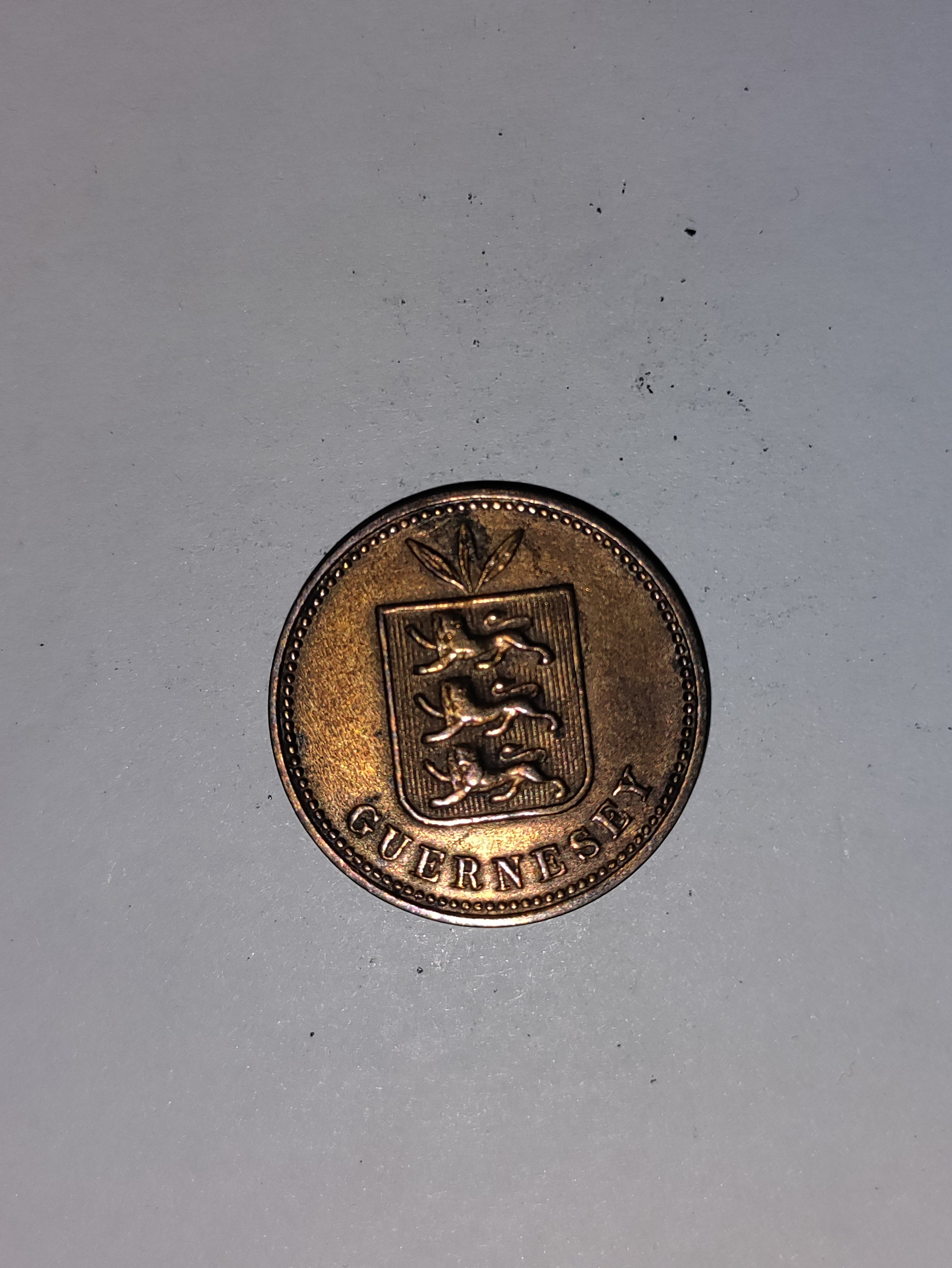 2 Doubles Guernsey 1908